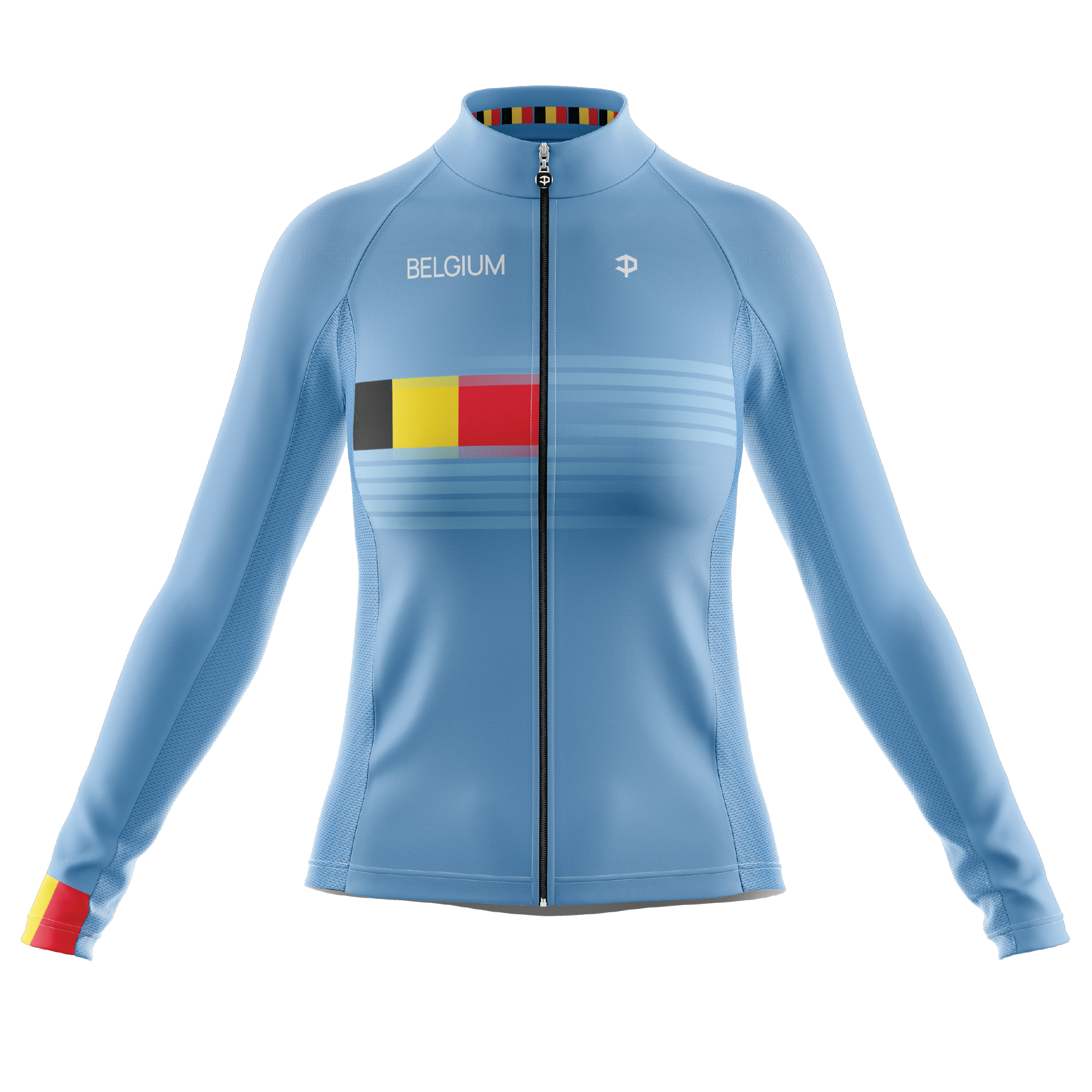 Belgium Long Sleeve Cycling Jersey