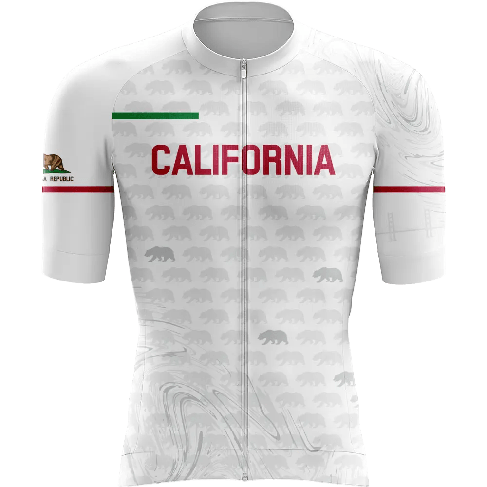 Men's California Short Sleeve Cycling Jersey