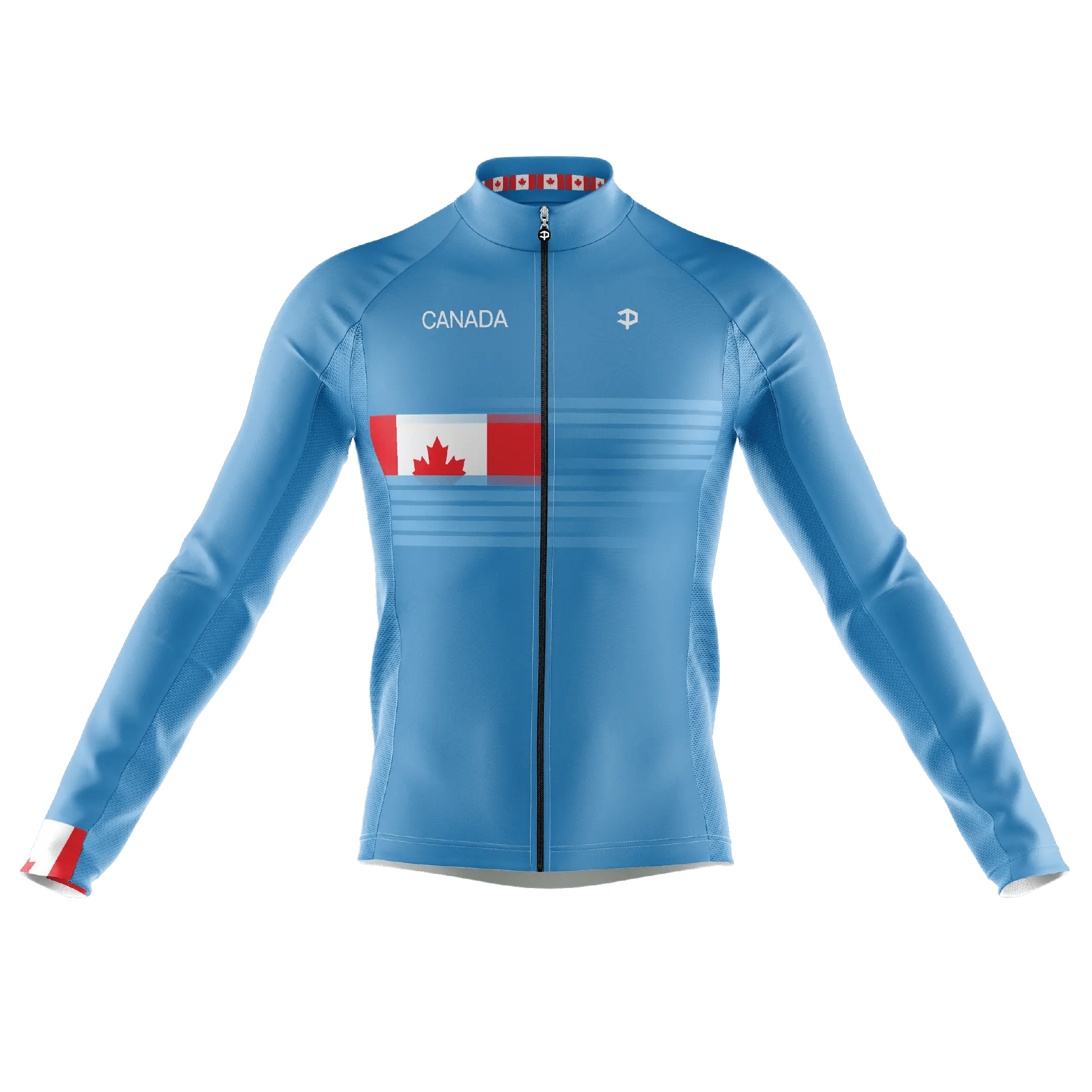 Canada Long Sleeve Cycling Jersey