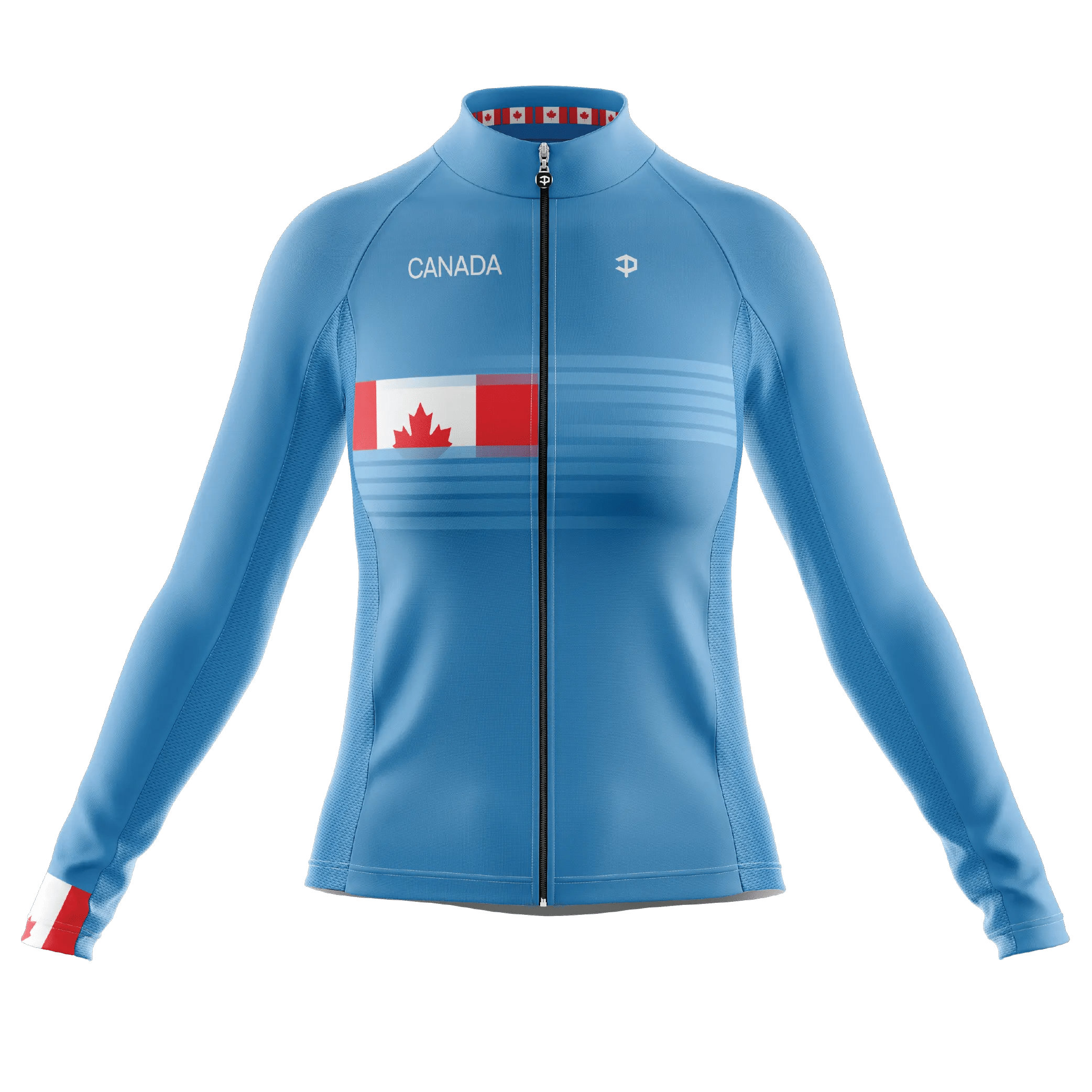 Canada Long Sleeve Cycling Jersey