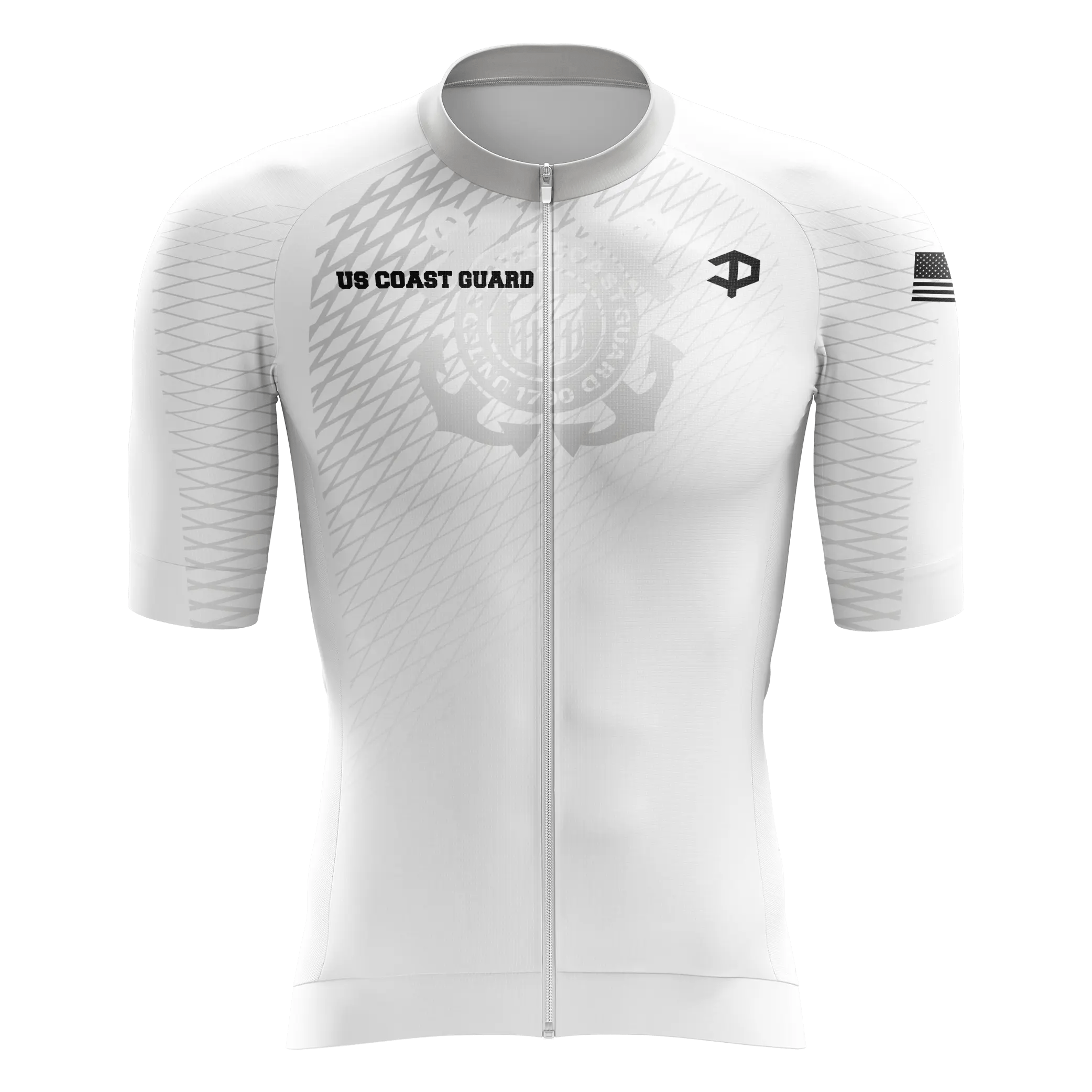 Men's Coast Guard Short Sleeve Cycling Jersey