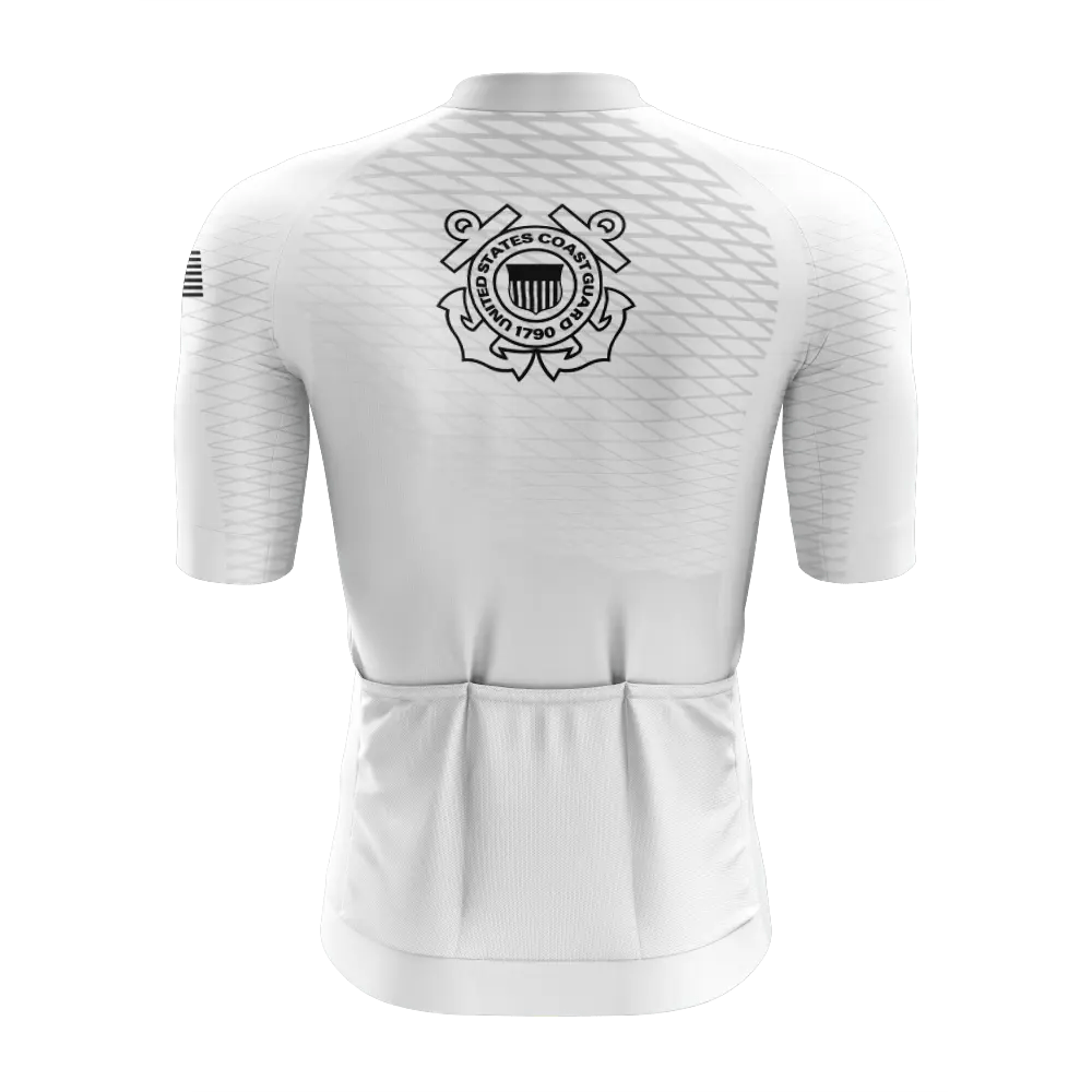 Men's Coast Guard Short Sleeve Cycling Jersey