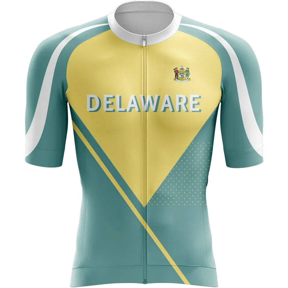 Men's Delaware Short Sleeve Cycling Jersey