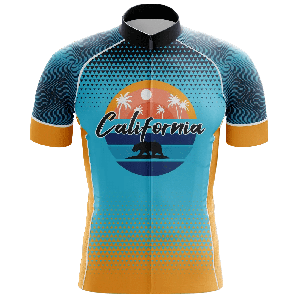 California V7 Short Sleeve Cycling Jersey