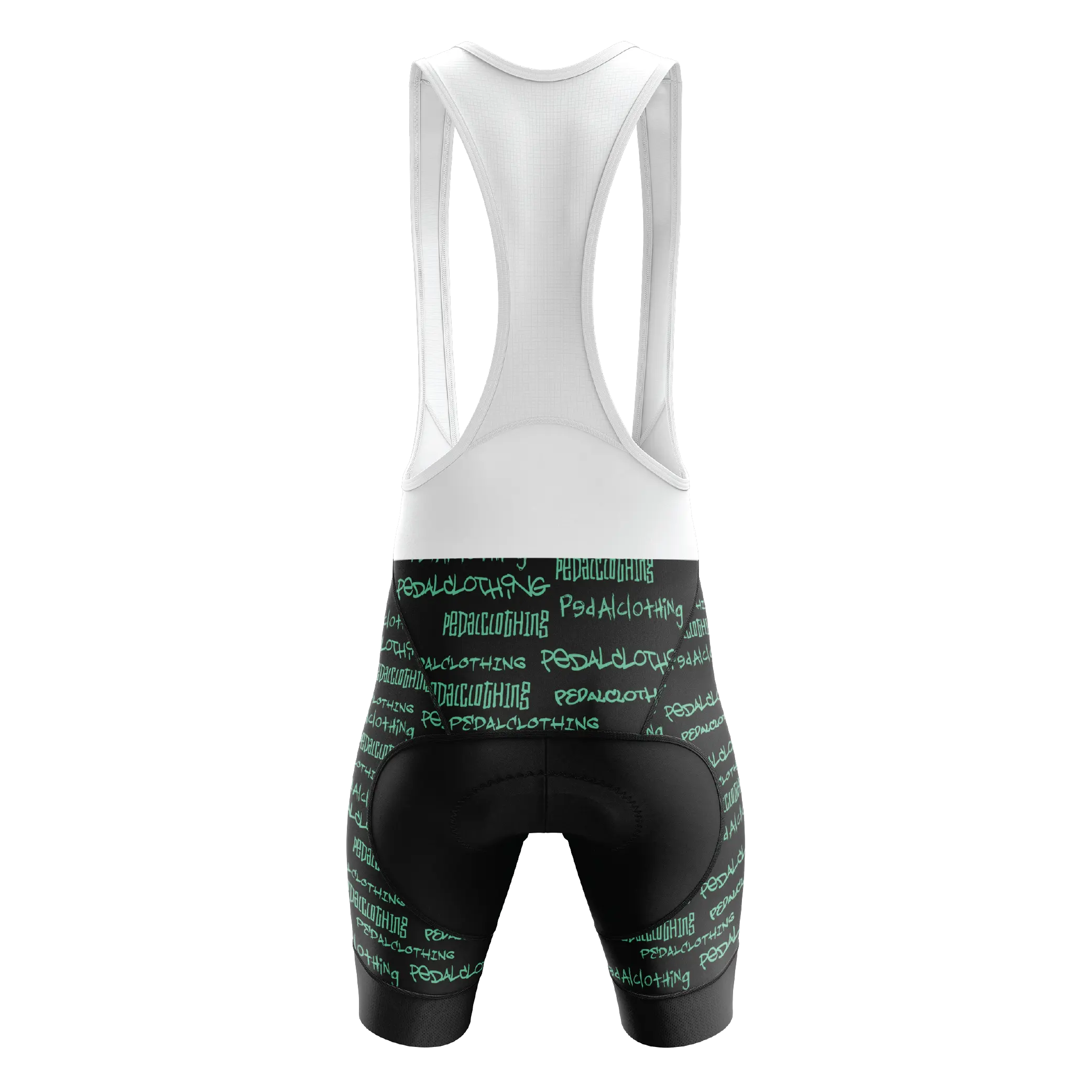 Women's Turquoise Grunge V1 Bib Shorts