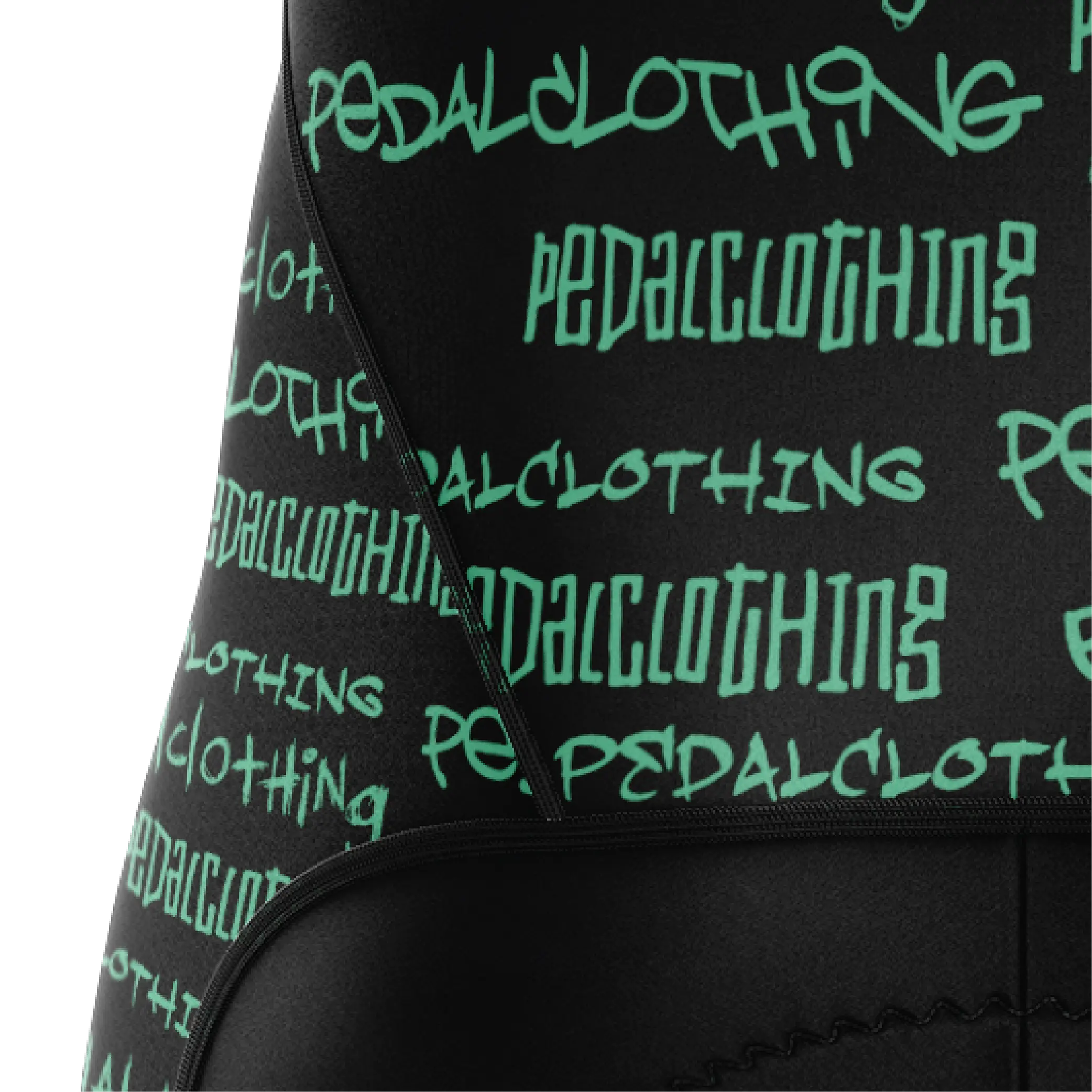 Women's Turquoise Grunge V1 Bib Shorts