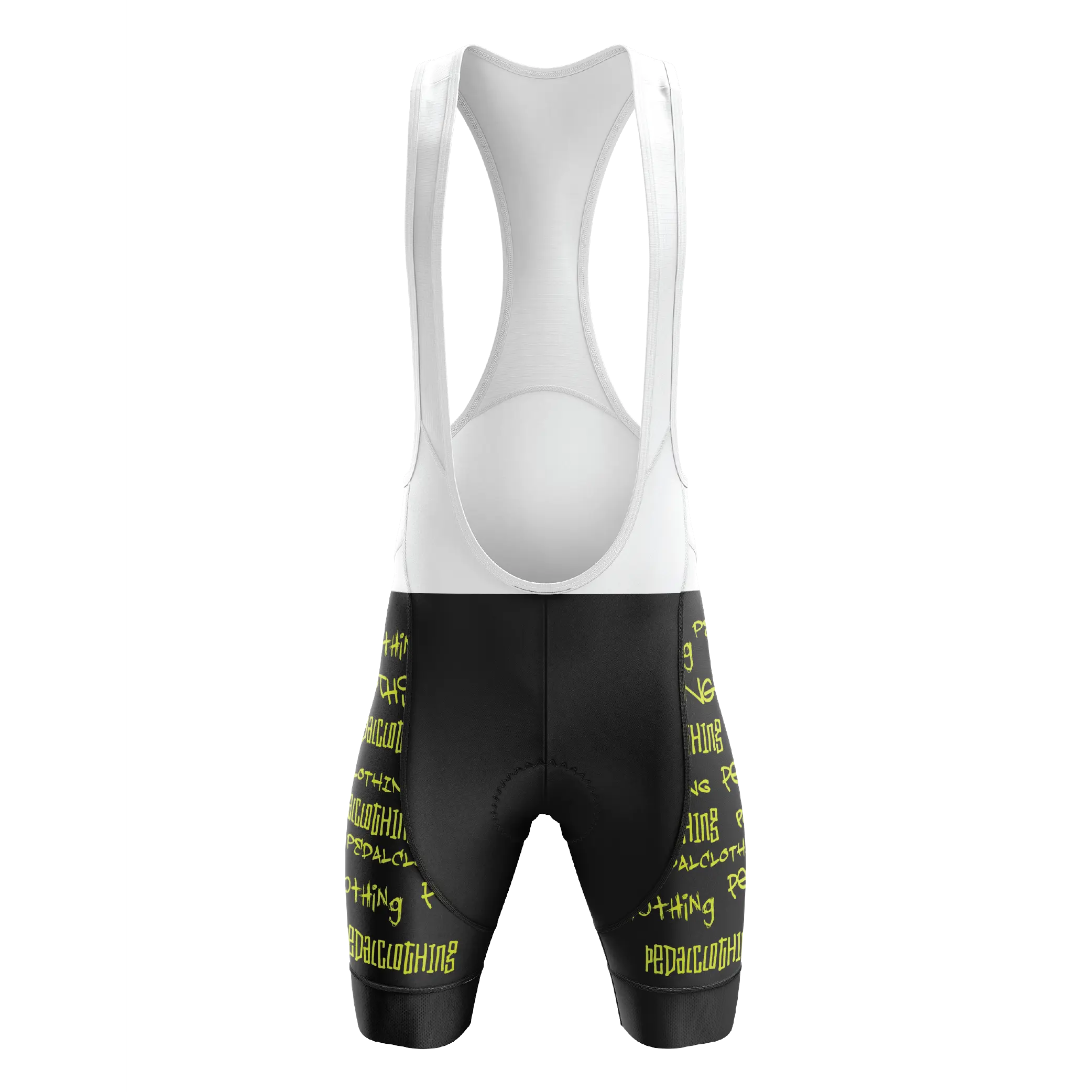 Men's Yellow Grunge V2 Bib Shorts