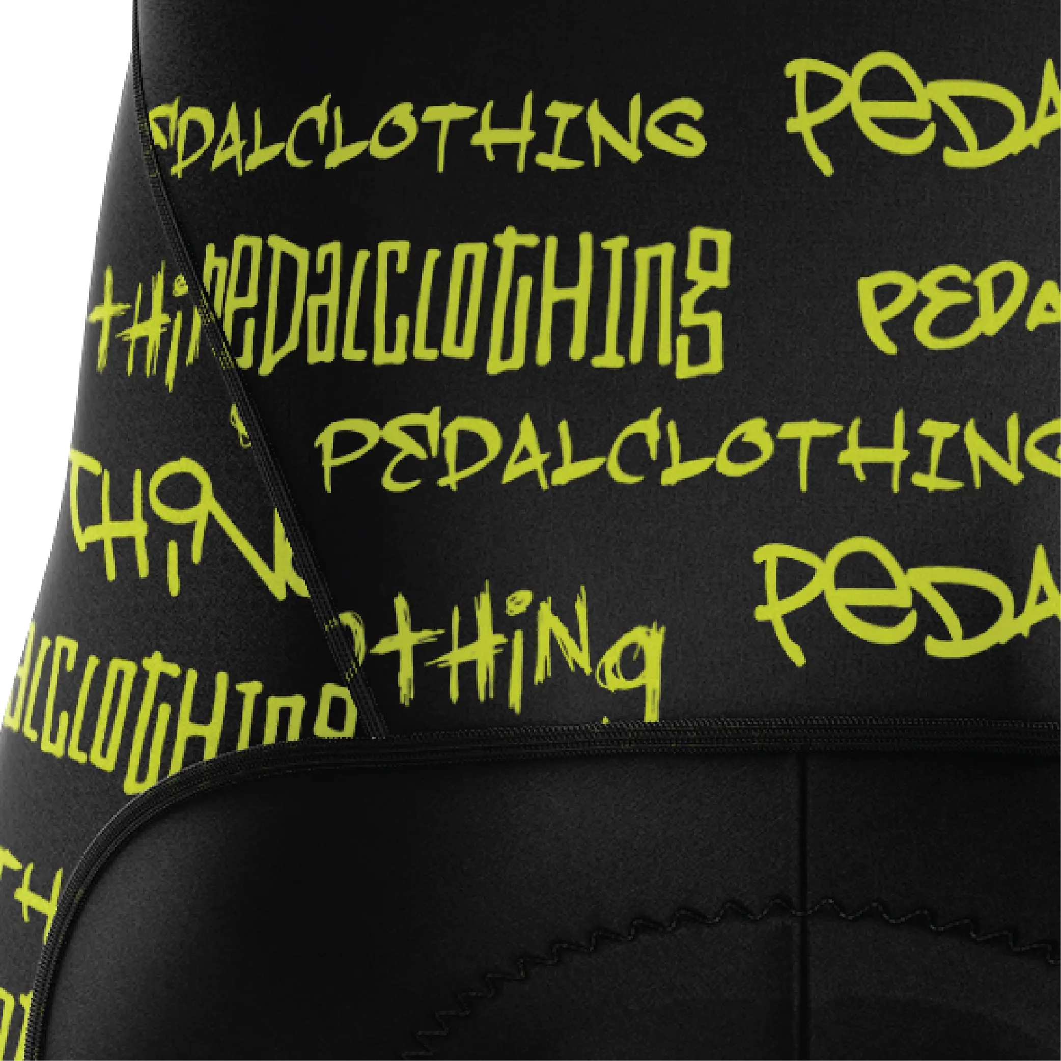 Men's Yellow Grunge V2 Bib Shorts