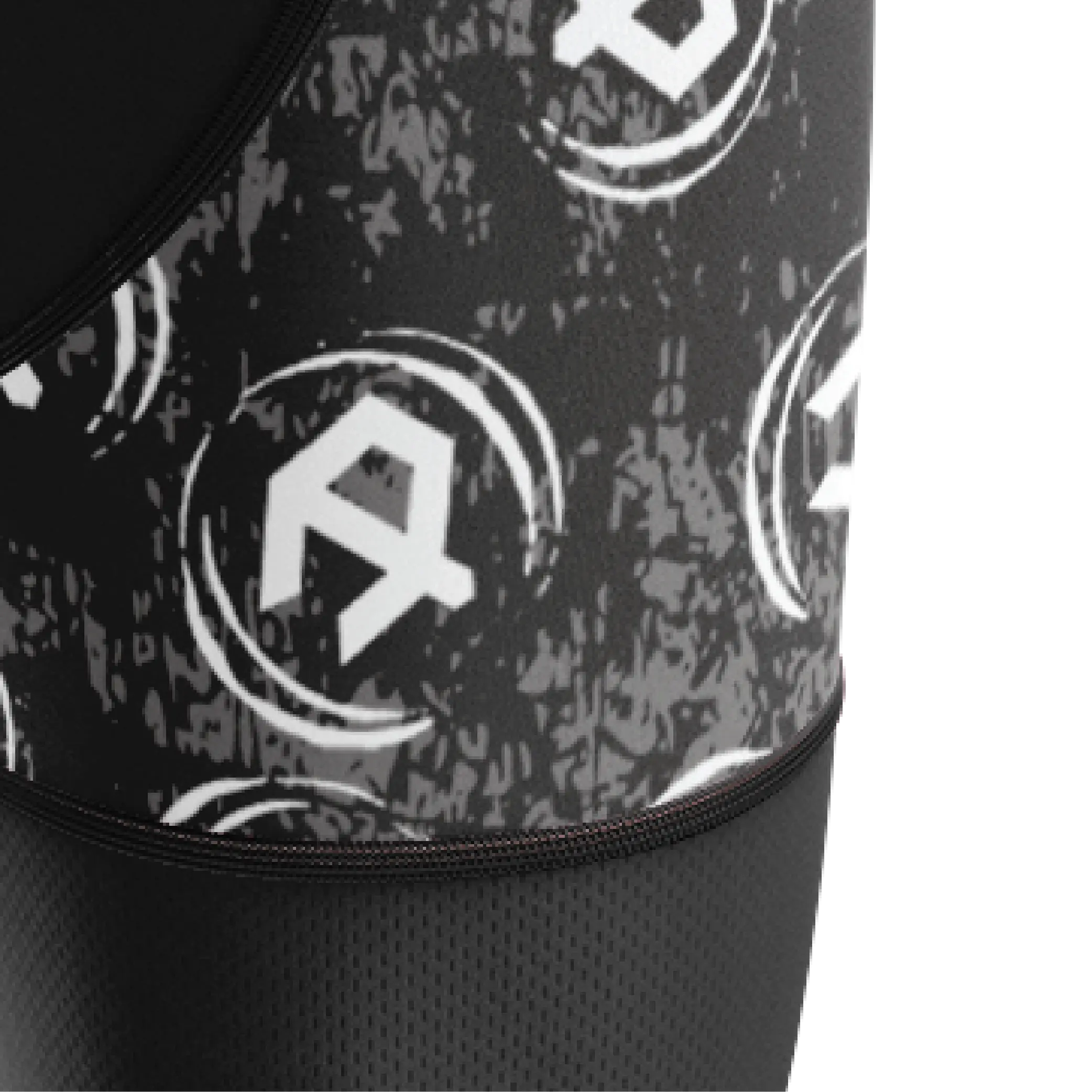 Women's Black Grunge V3 Bib Shorts