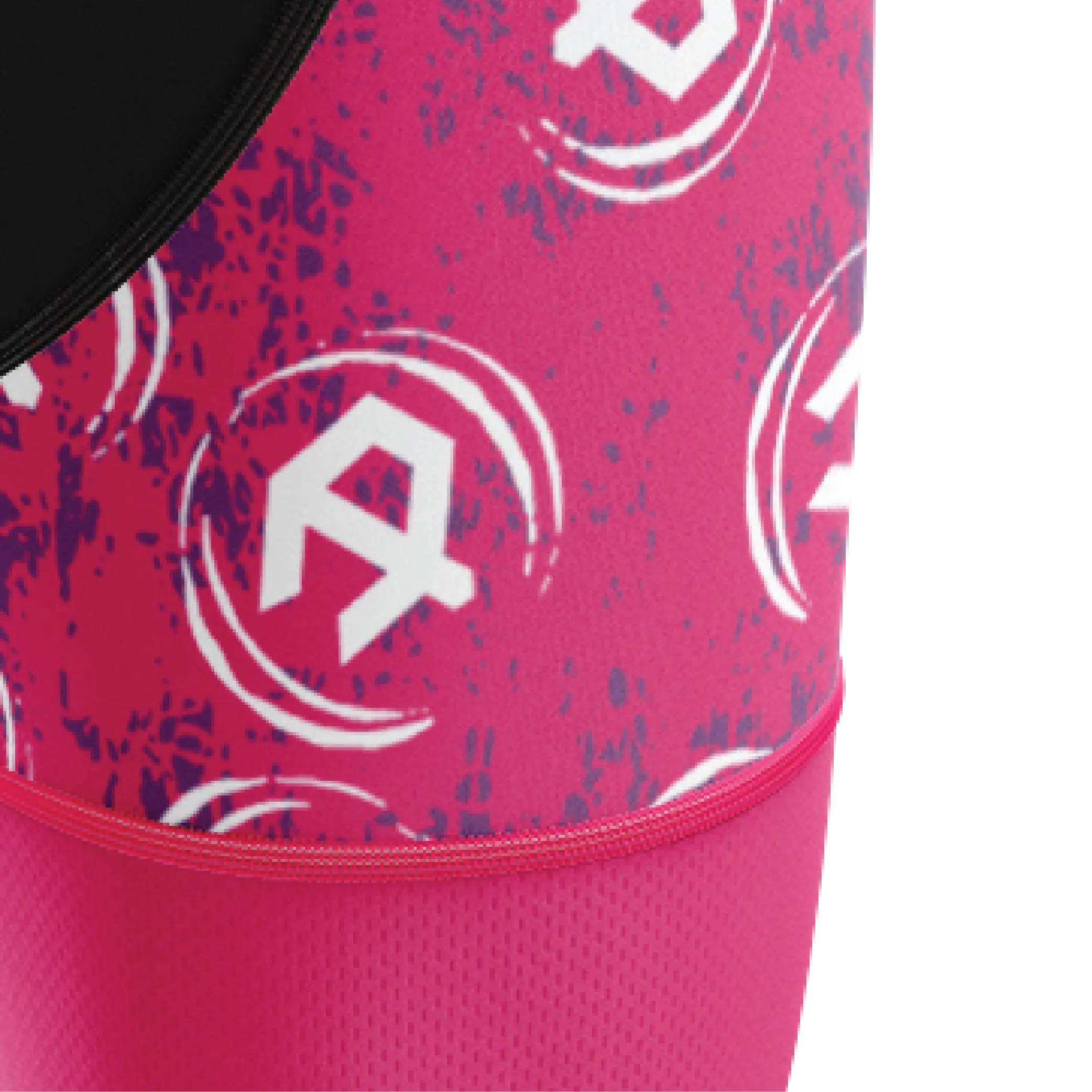 Women's Purple Grunge V3 Bib Shorts