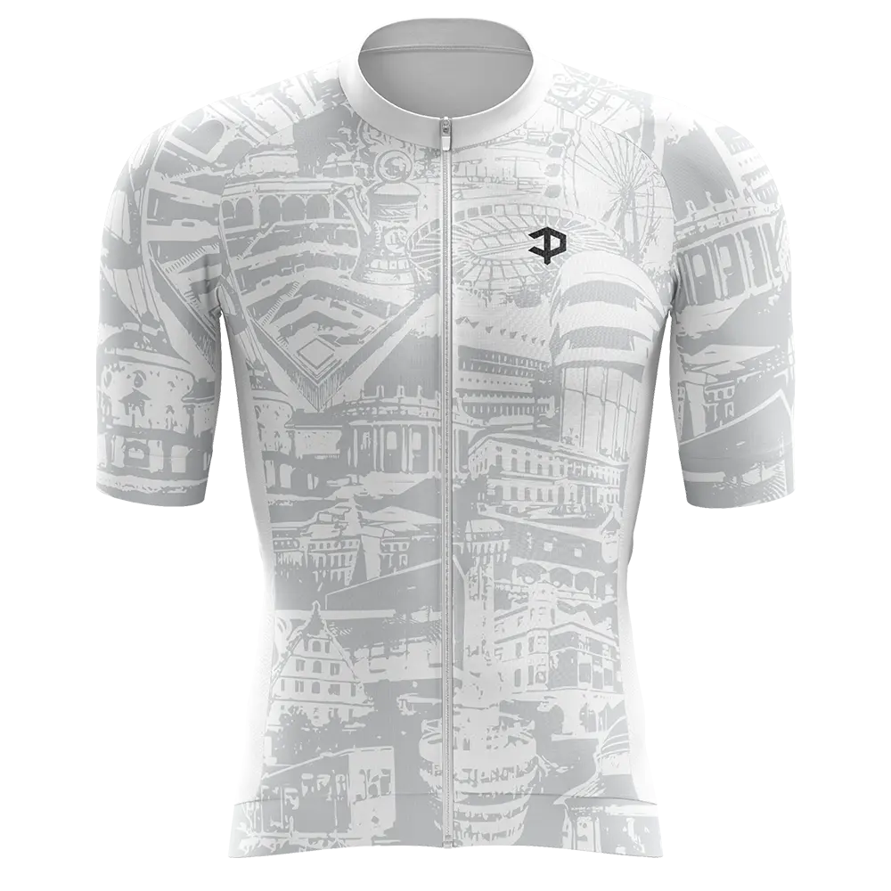 Wings Over Stuttgart Short Sleeve Cycling Jersey