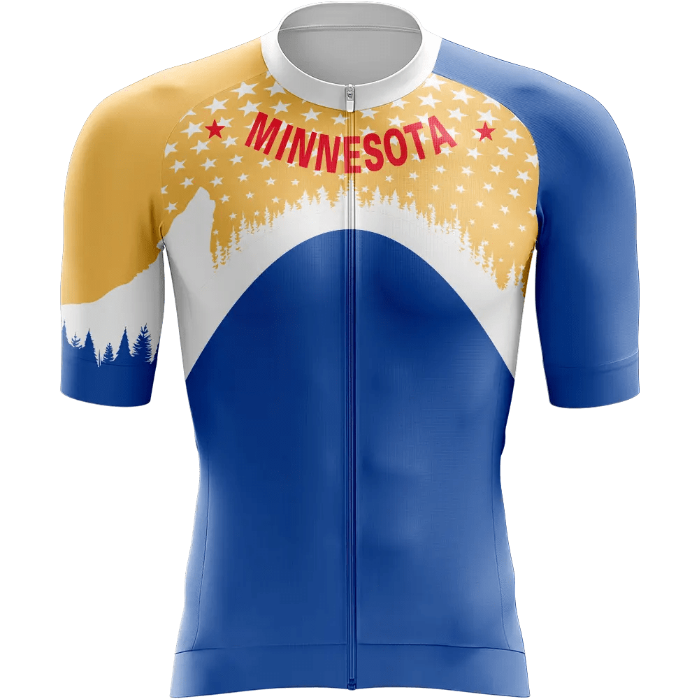Men's Minnesota Short Sleeve Cycling Jersey