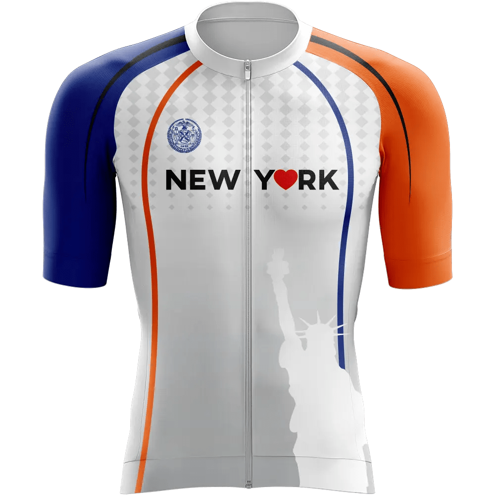 Men's New York Short Sleeve Cycling Jersey