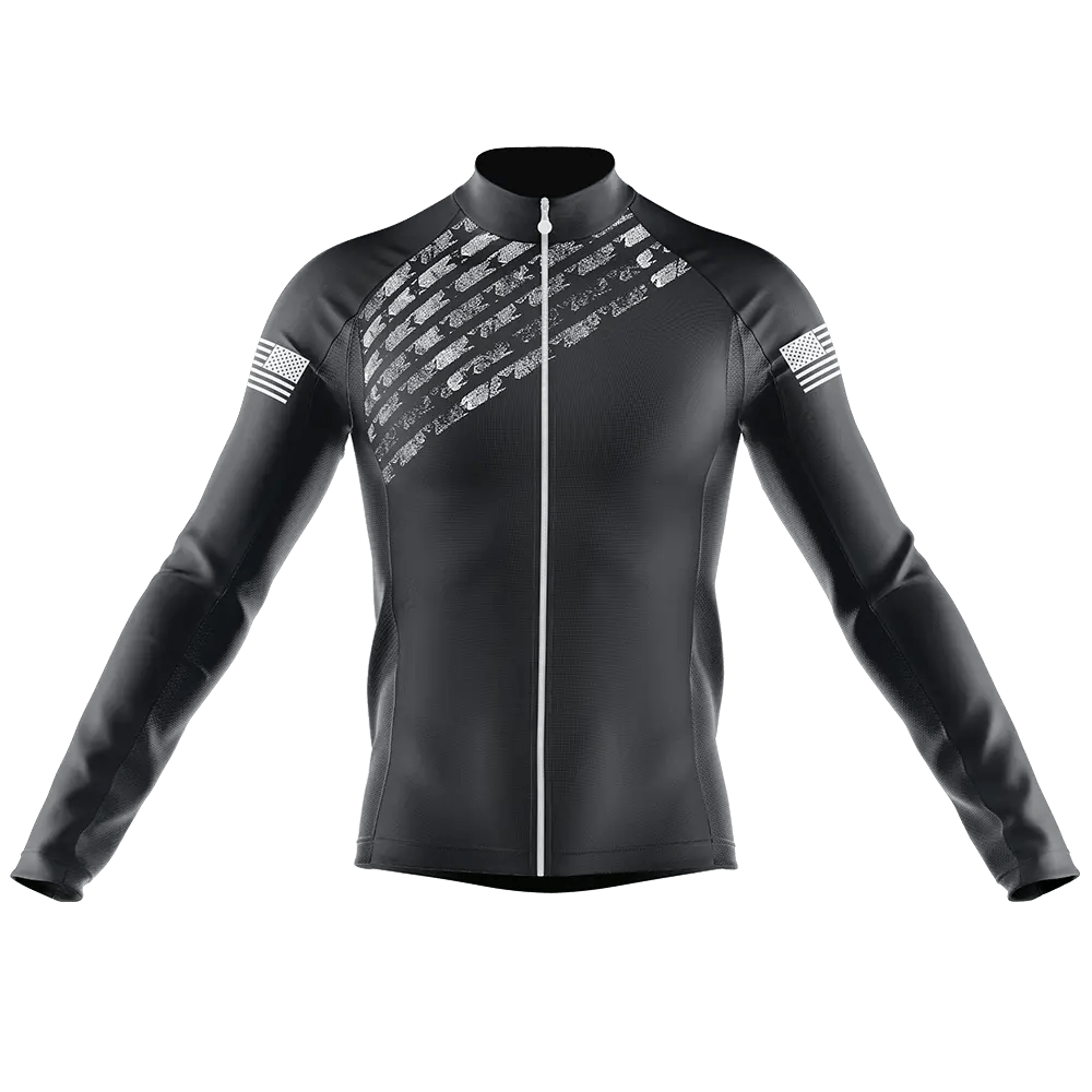 USA V2 Long Sleeve Cycling Jersey