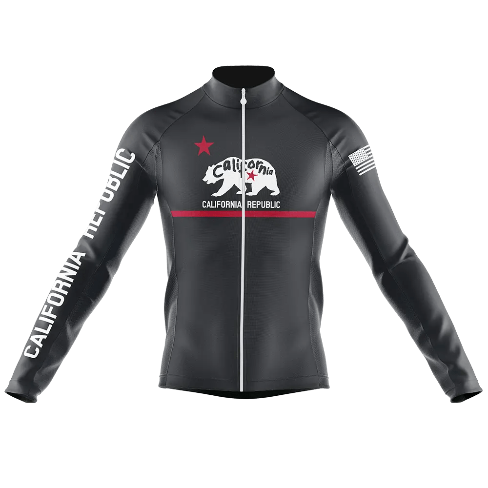 California V10 Long Sleeve Cycling Jersey