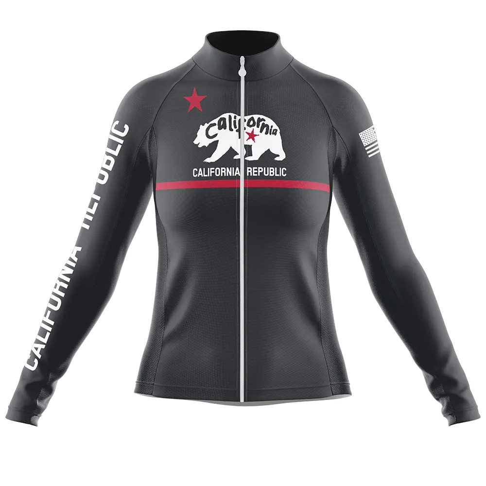 California V10 Long Sleeve Cycling Jersey
