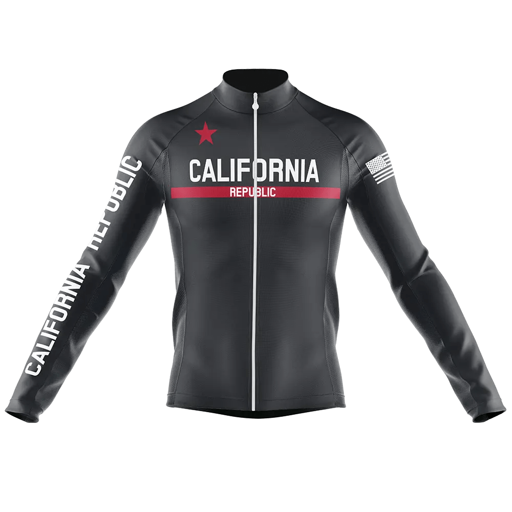California V12 Long Sleeve Cycling Jersey