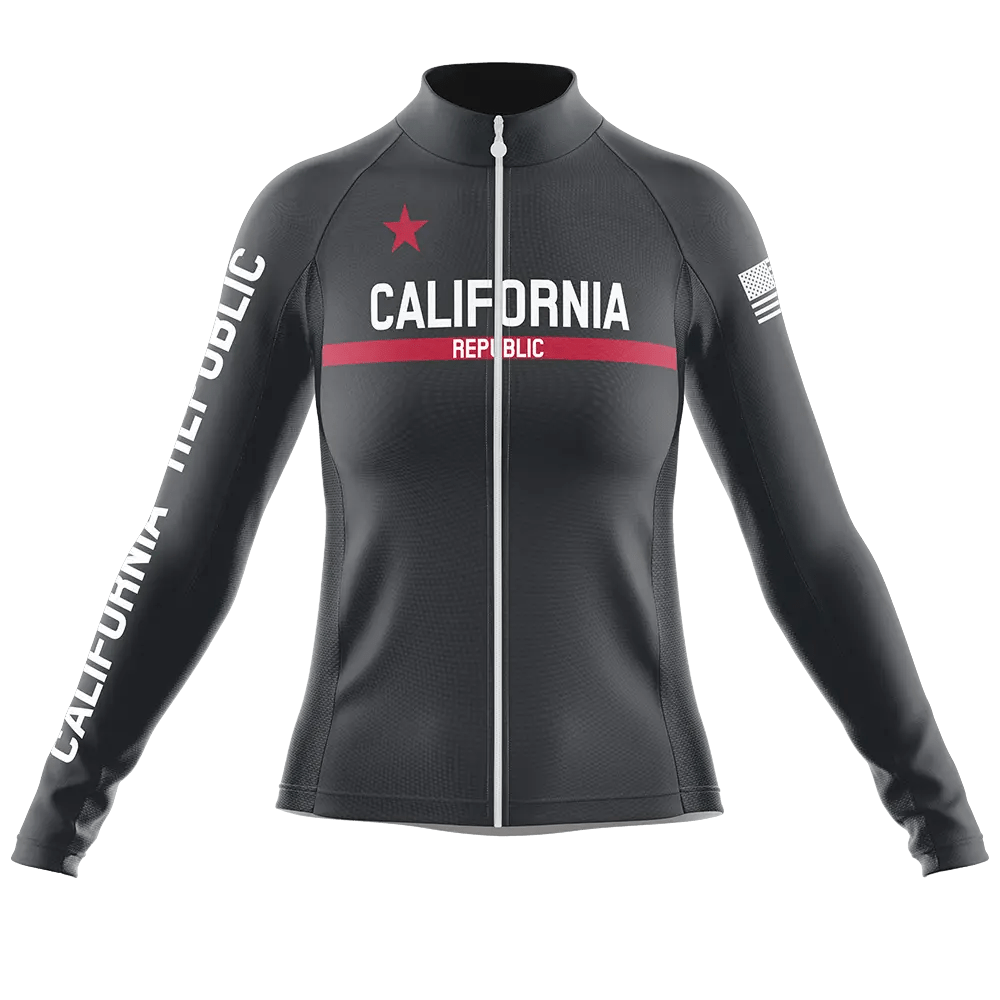 California V12 Long Sleeve Cycling Jersey
