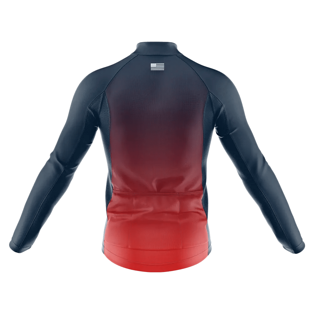 USA V4 Long Sleeve Cycling Jersey