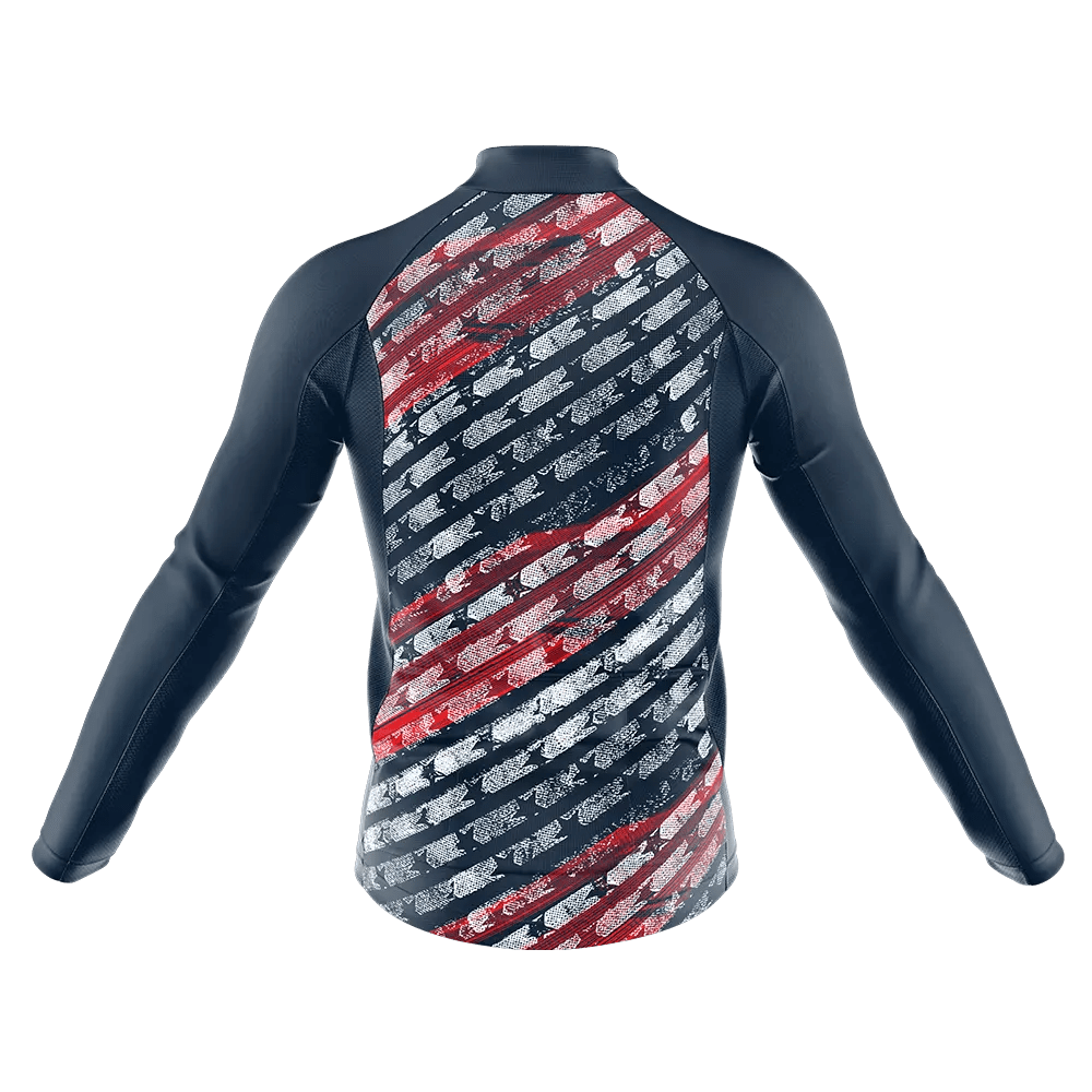USA V5 Long Sleeve Cycling Jersey