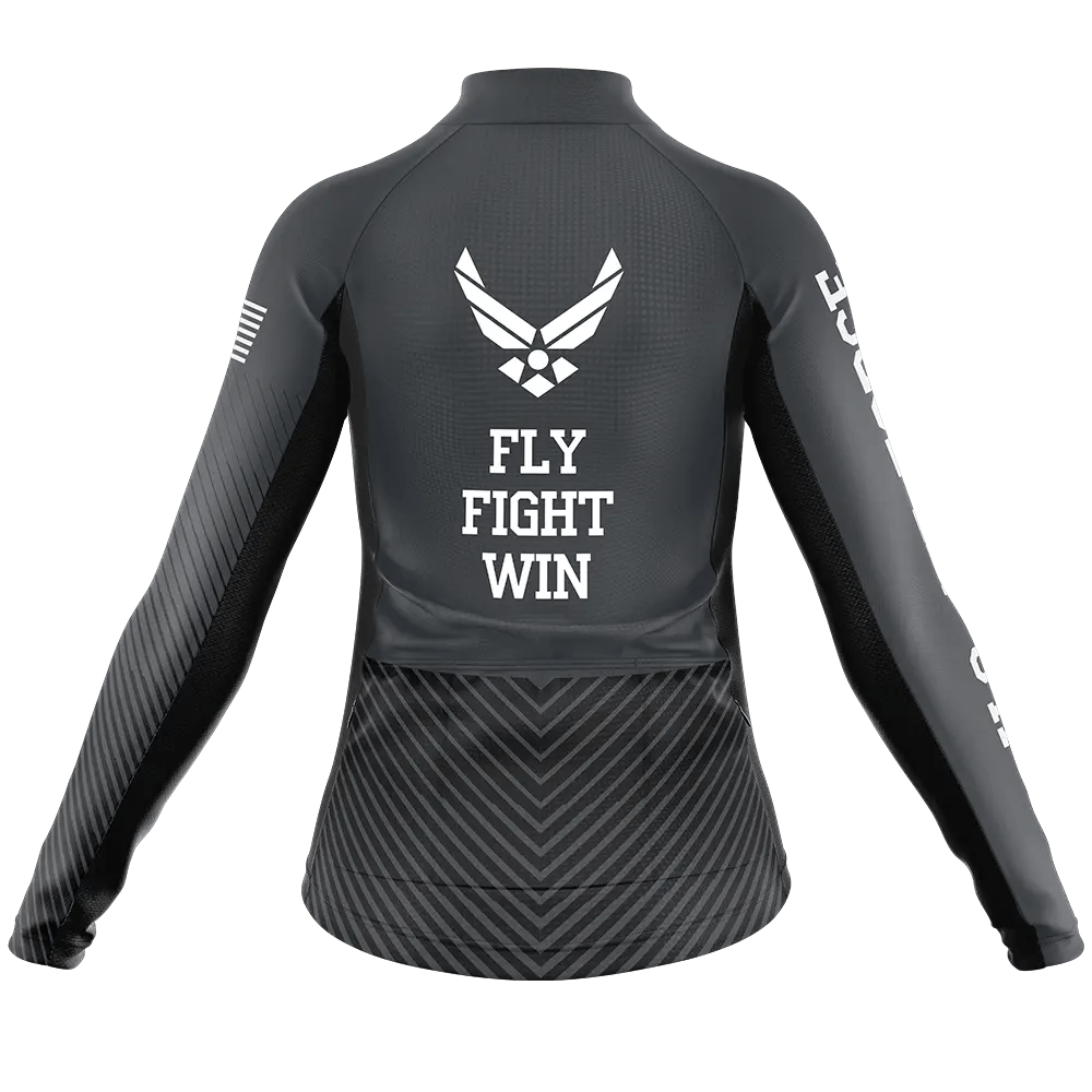 Air Force Long Sleeve Cycling Jersey