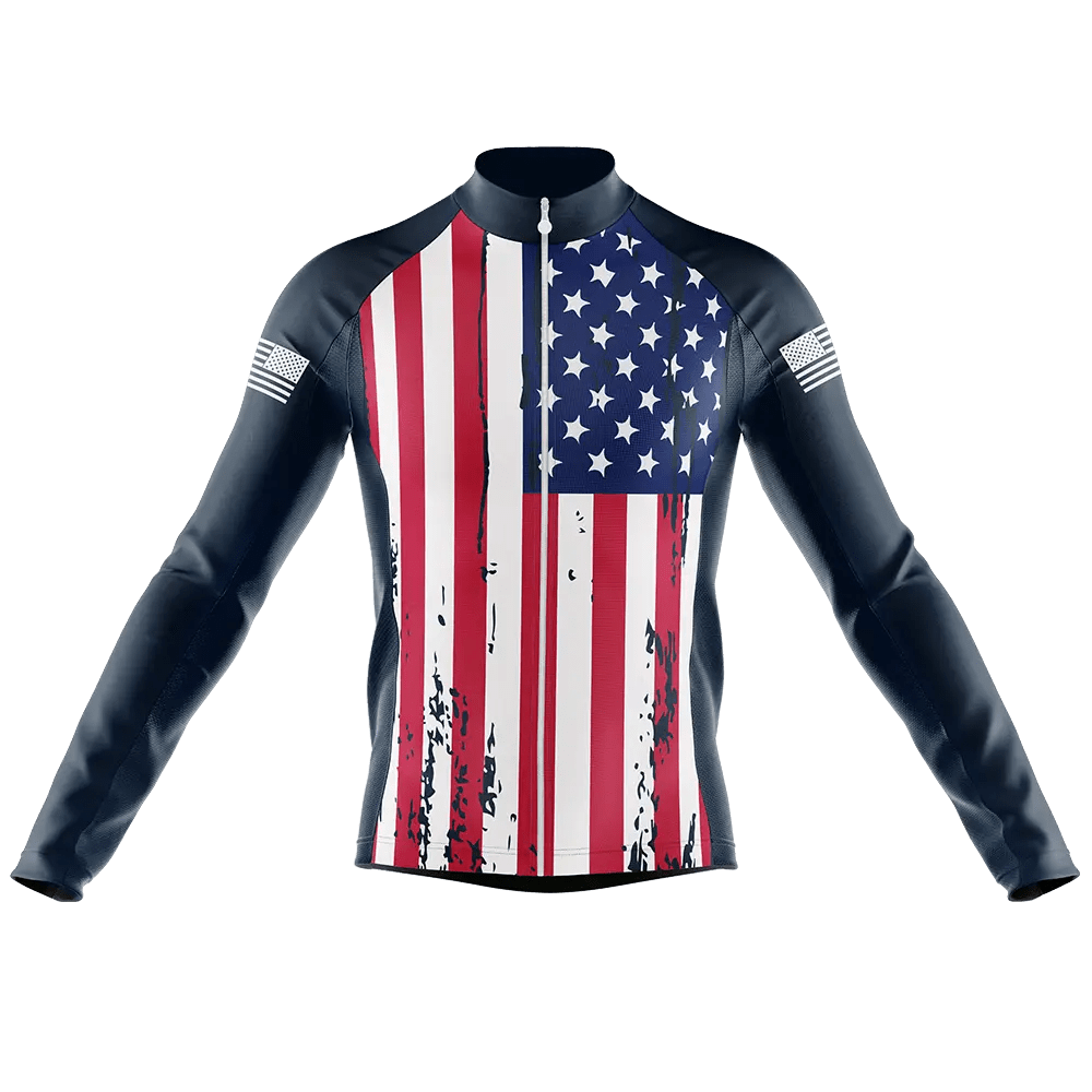 US Army V1 Long Sleeve Cycling Jersey