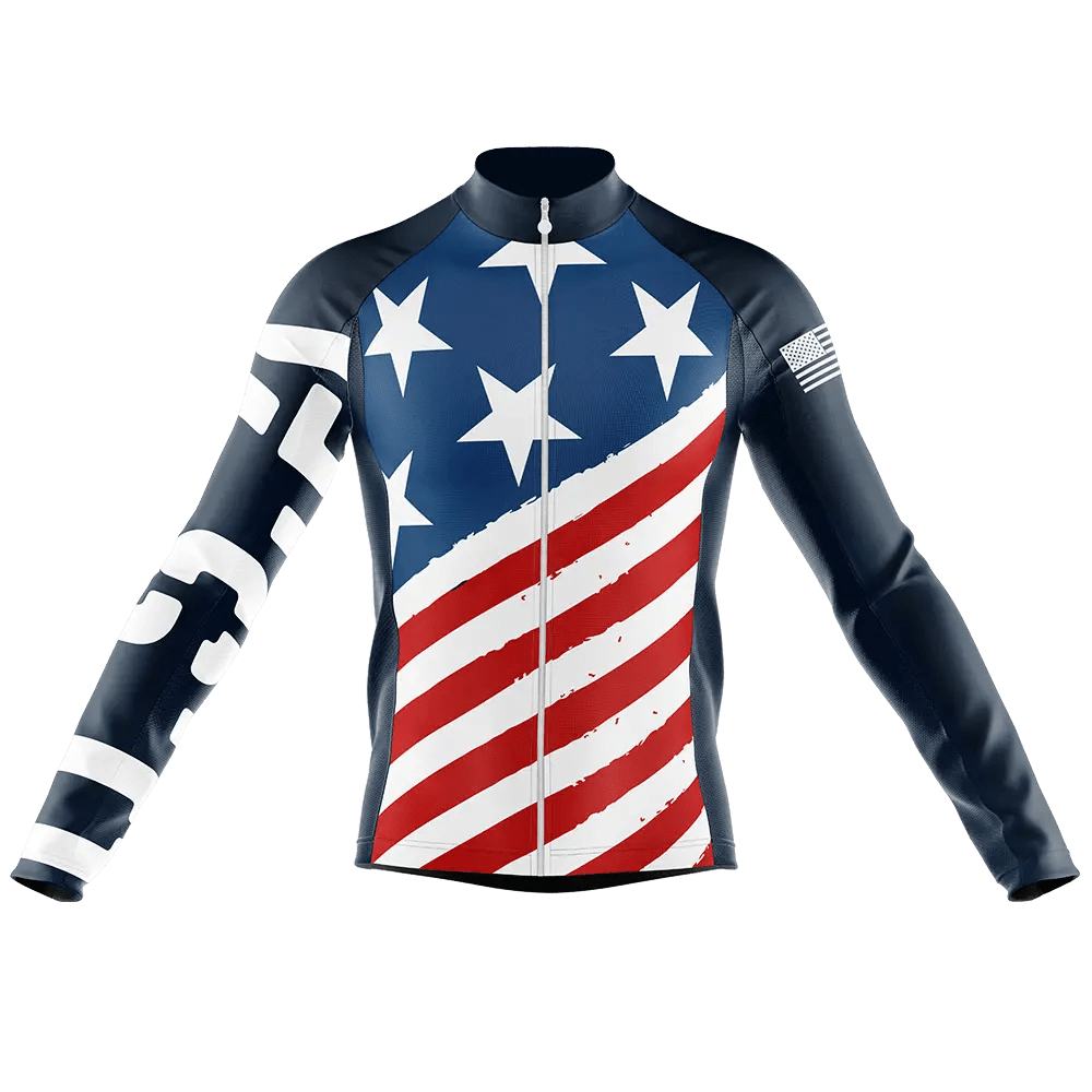 US Army V6 Long Sleeve Cycling Jersey