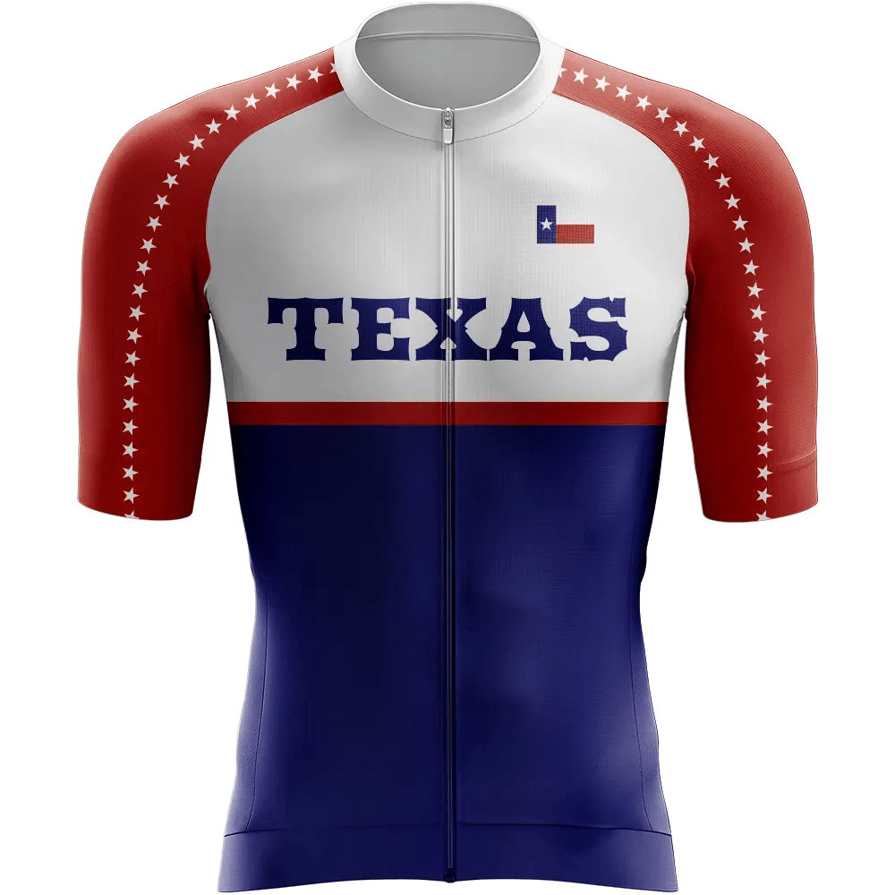 Men's Texas Short Sleeve Cycling Jersey
