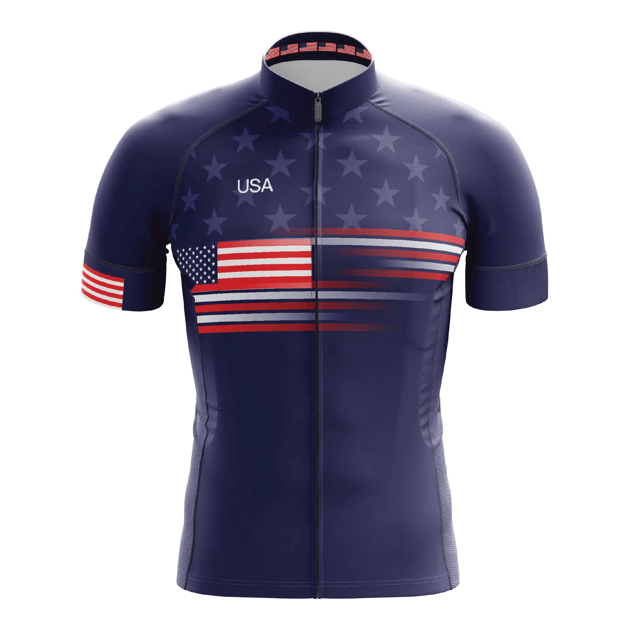 United States Short Sleeve Cycling Jersey