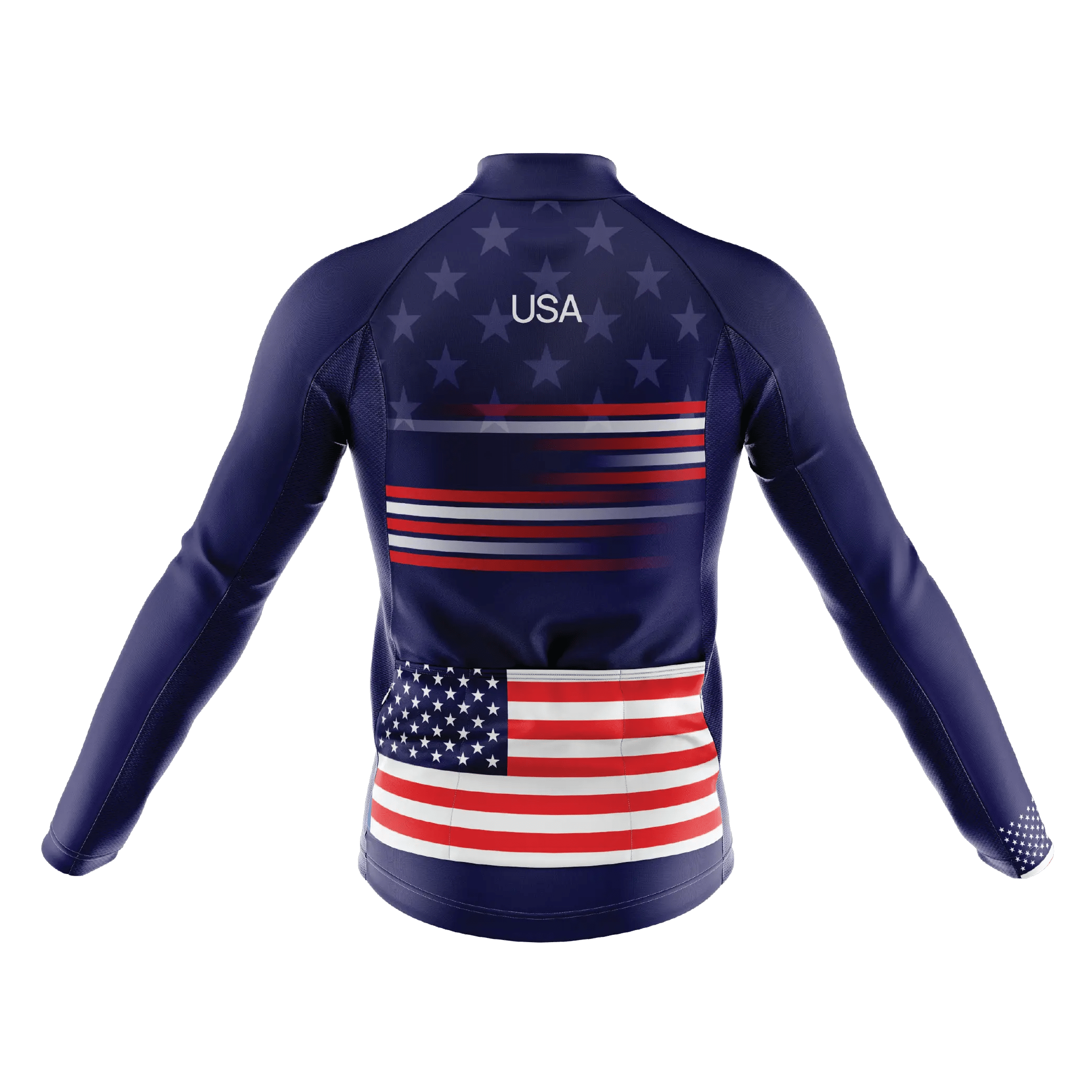 United States Long Sleeve Cycling Jersey