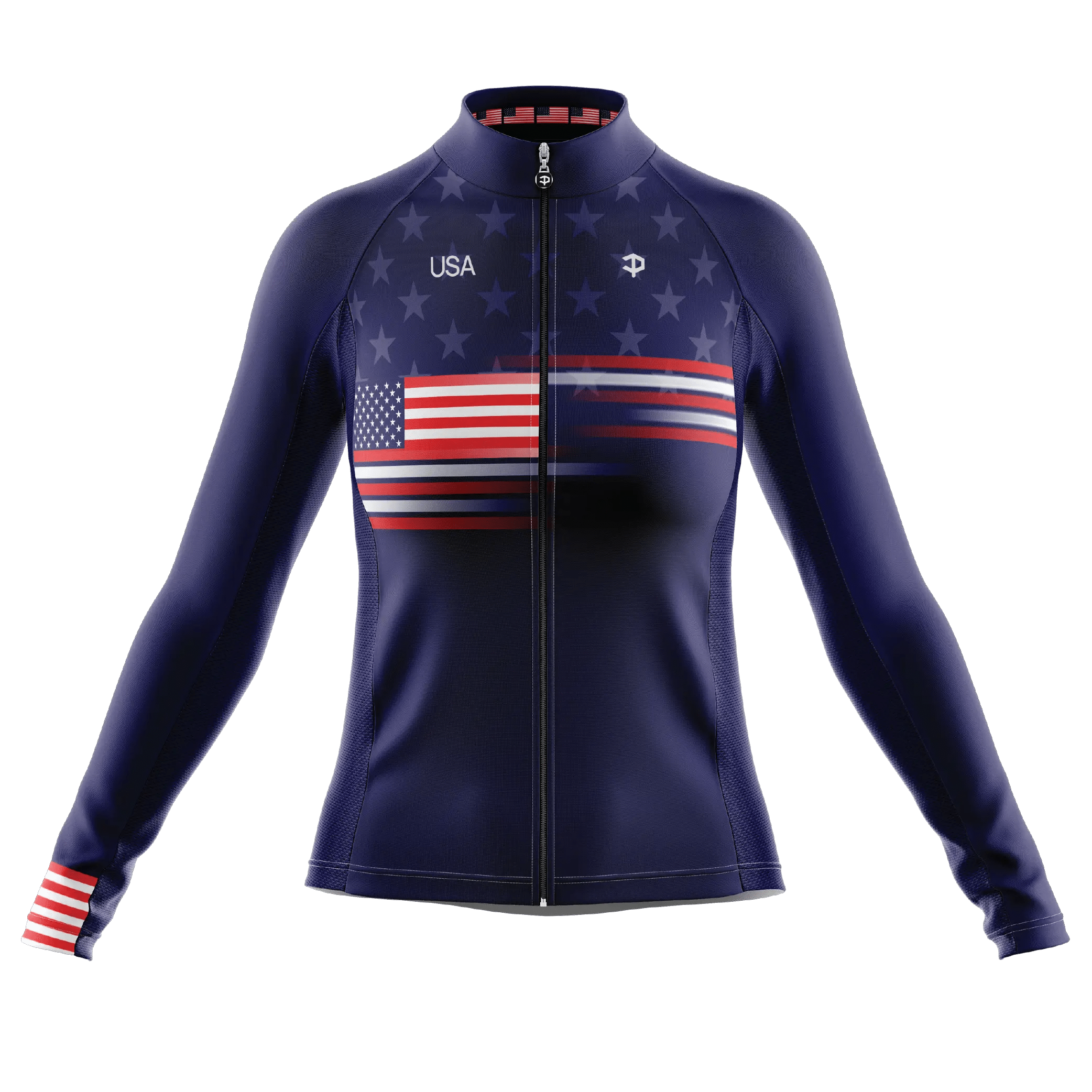 United States Long Sleeve Cycling Jersey