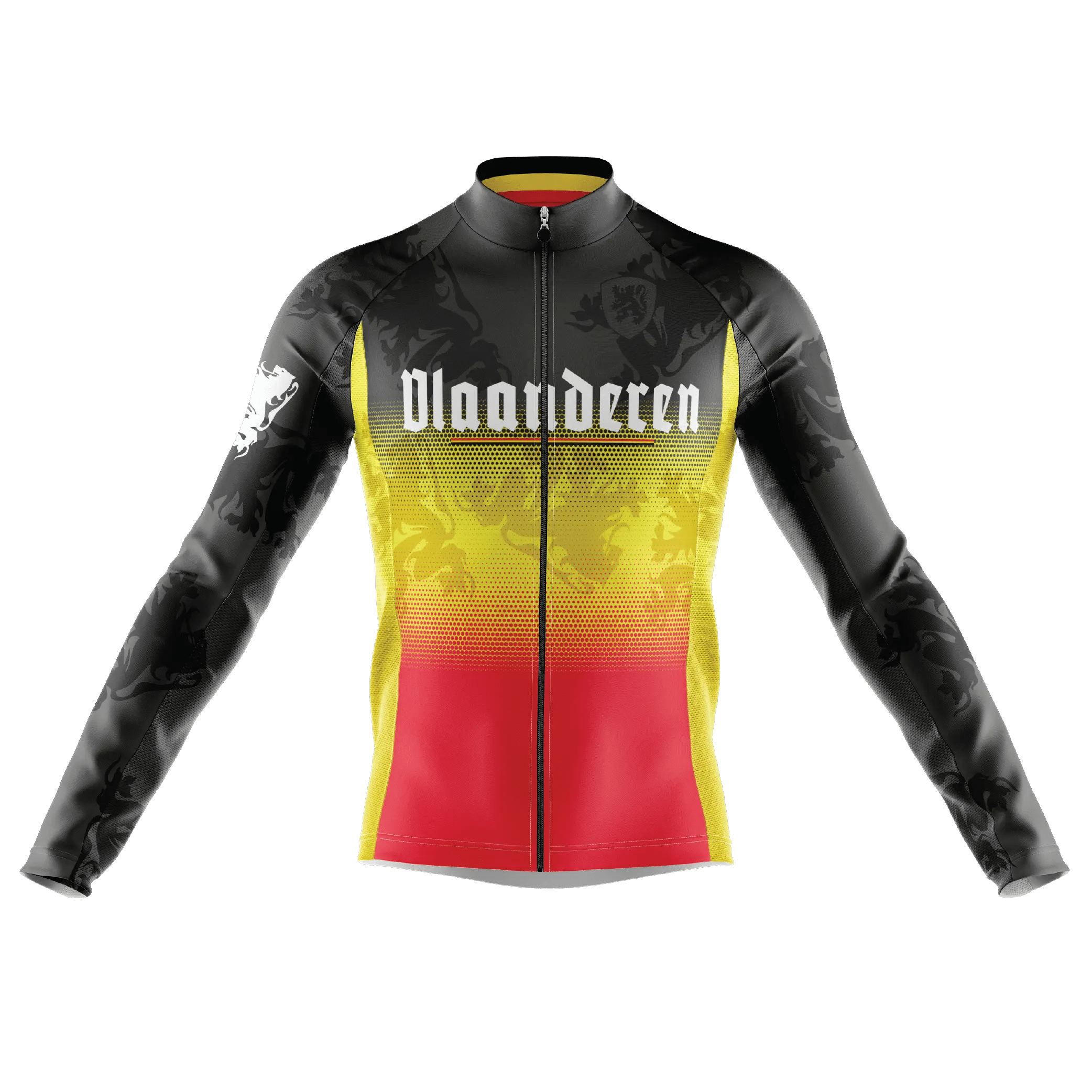 Vlaanderen Flanders S4 Long Sleeve Cycling Jersey
