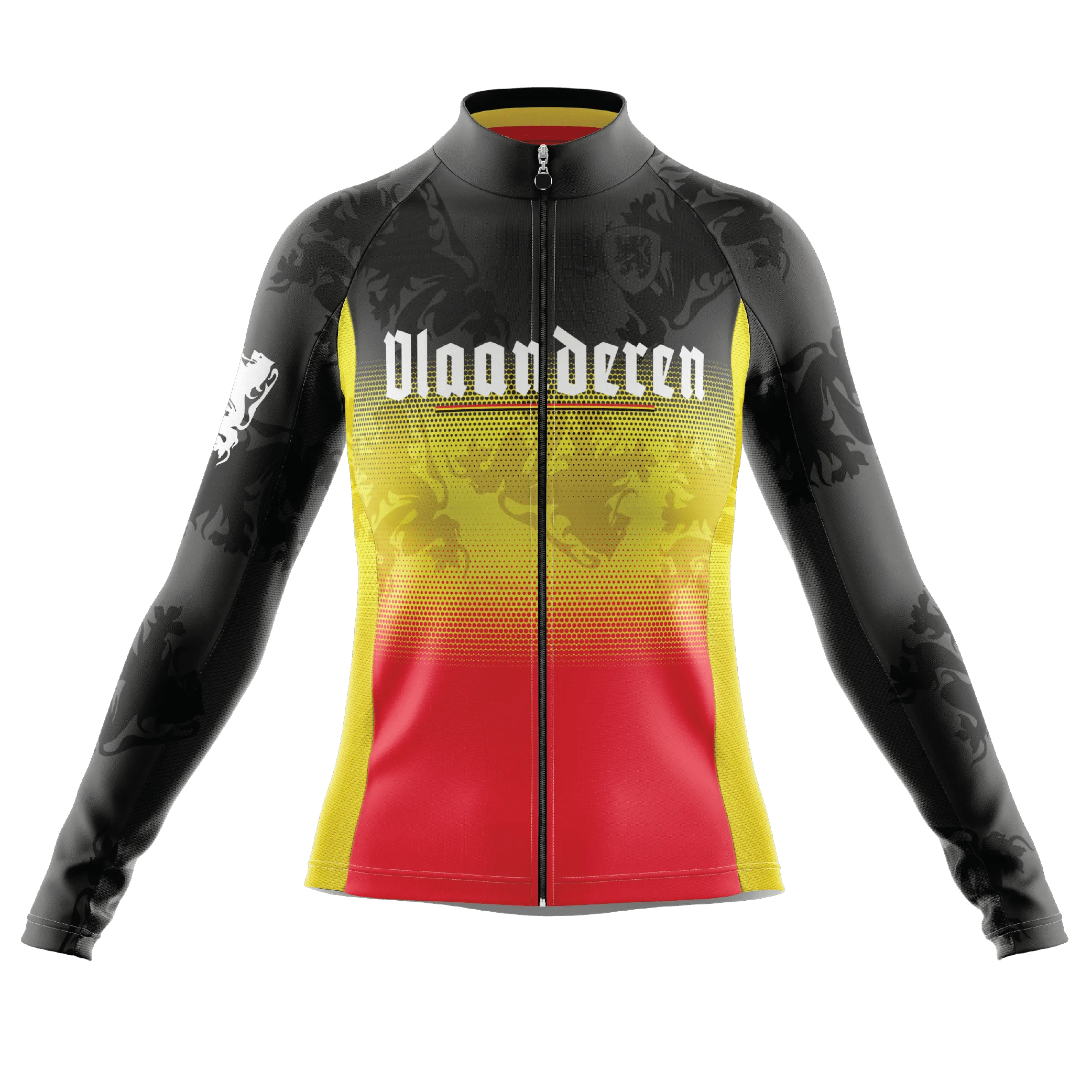 Vlaanderen Flanders S4 Long Sleeve Cycling Jersey