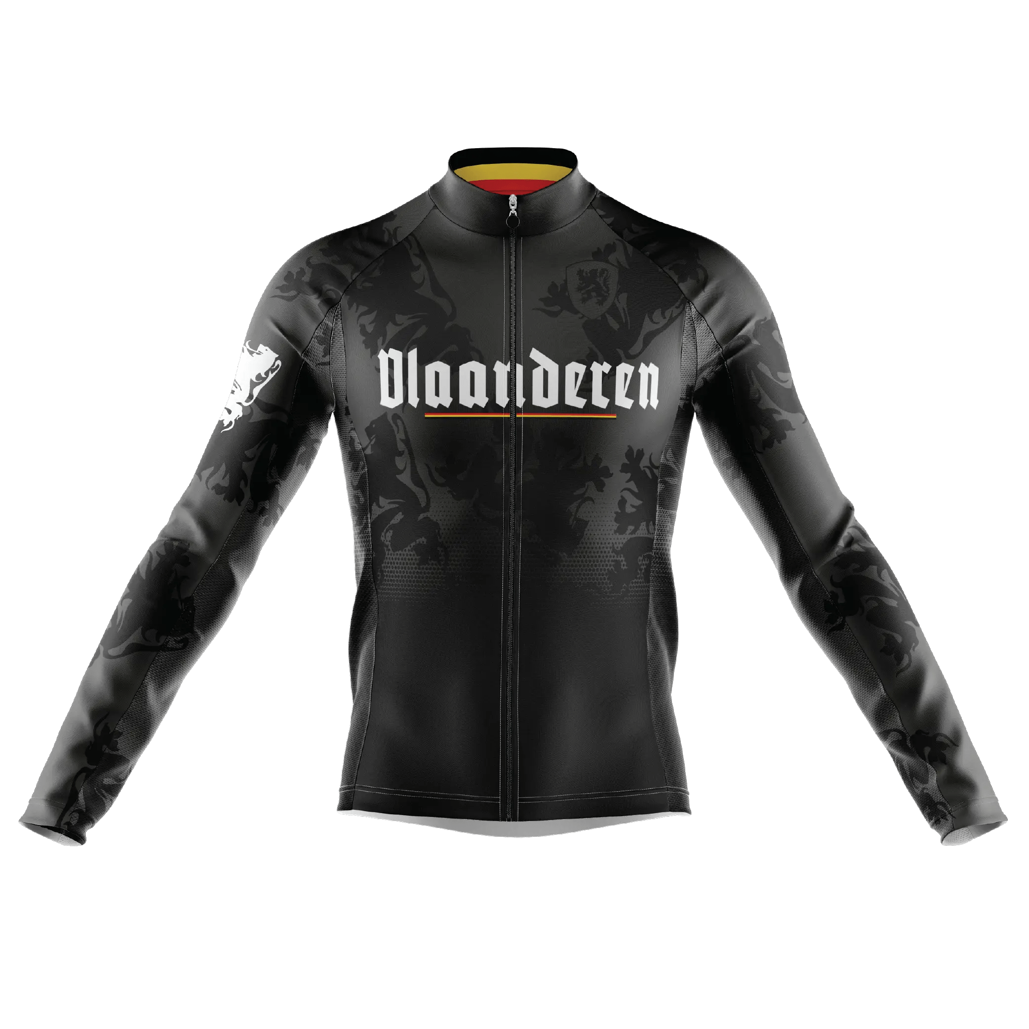Vlaanderen Flanders S3 Long Sleeve Cycling Jersey