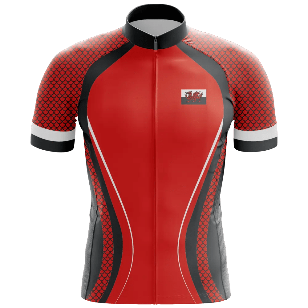 Wales Short Sleeve Cycling Jersey