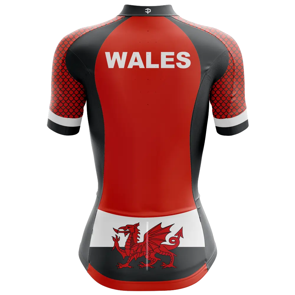 Wales Short Sleeve Cycling Jersey