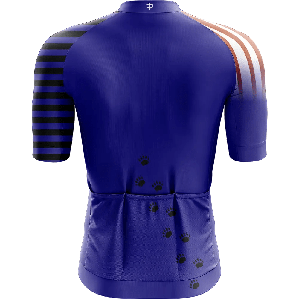 Men's Wisconsin Short Sleeve Cycling Jersey