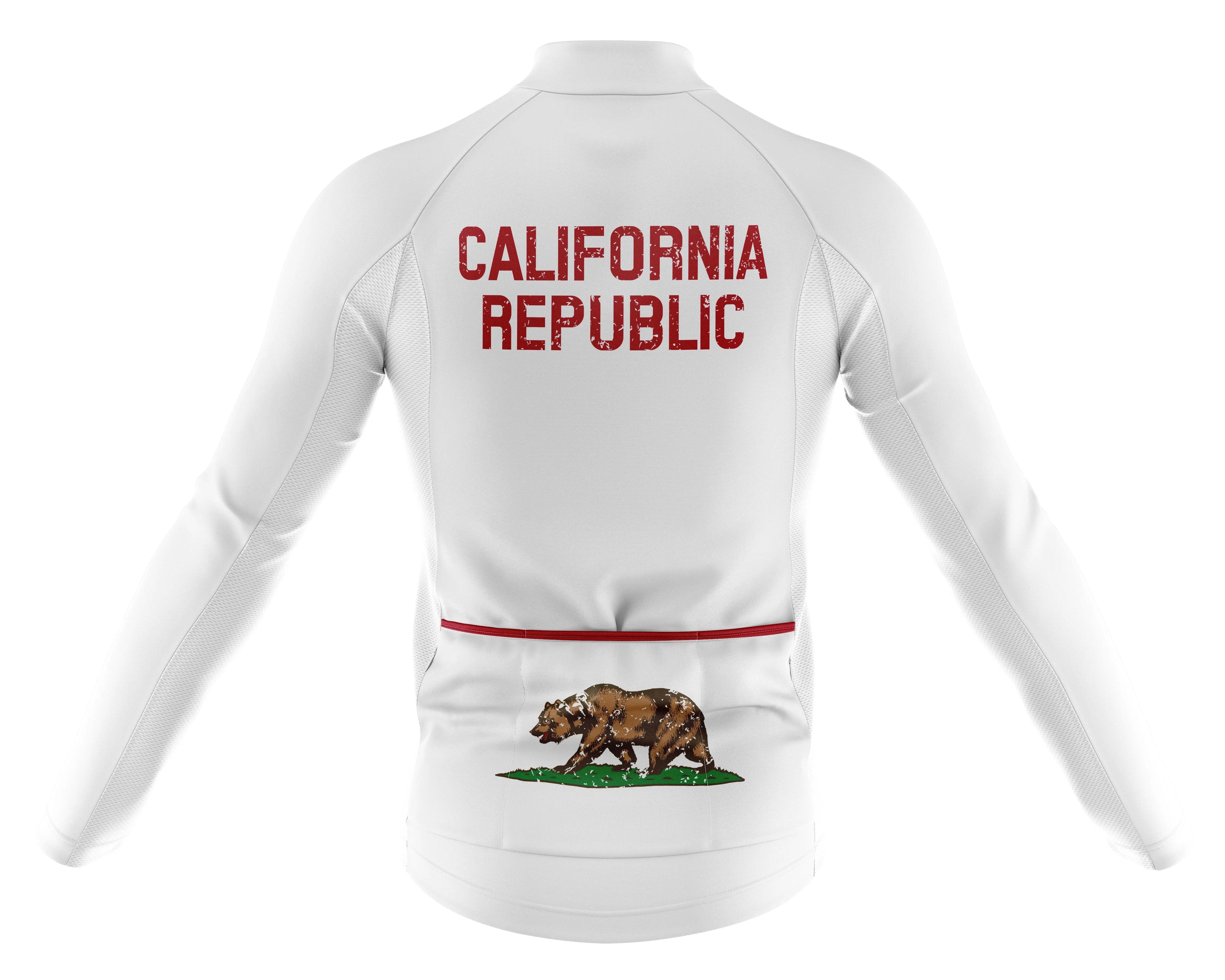 California Republic V1 Long Sleeve Cycling Jersey