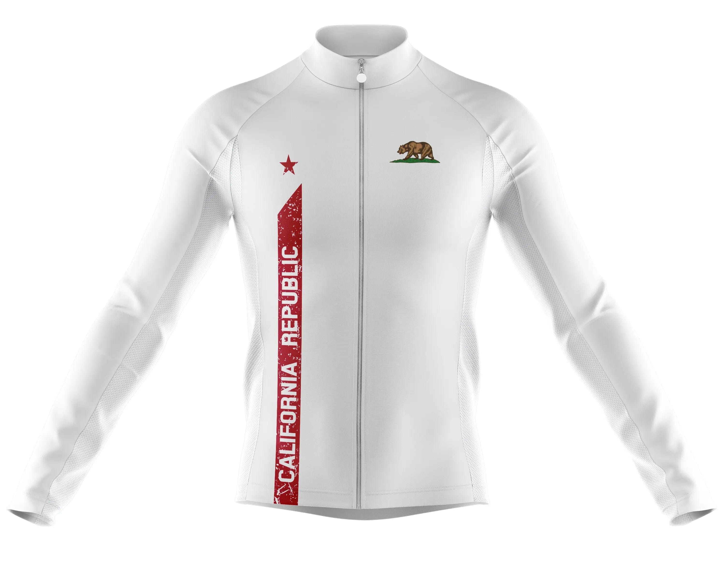 California Republic V1 Long Sleeve Cycling Jersey