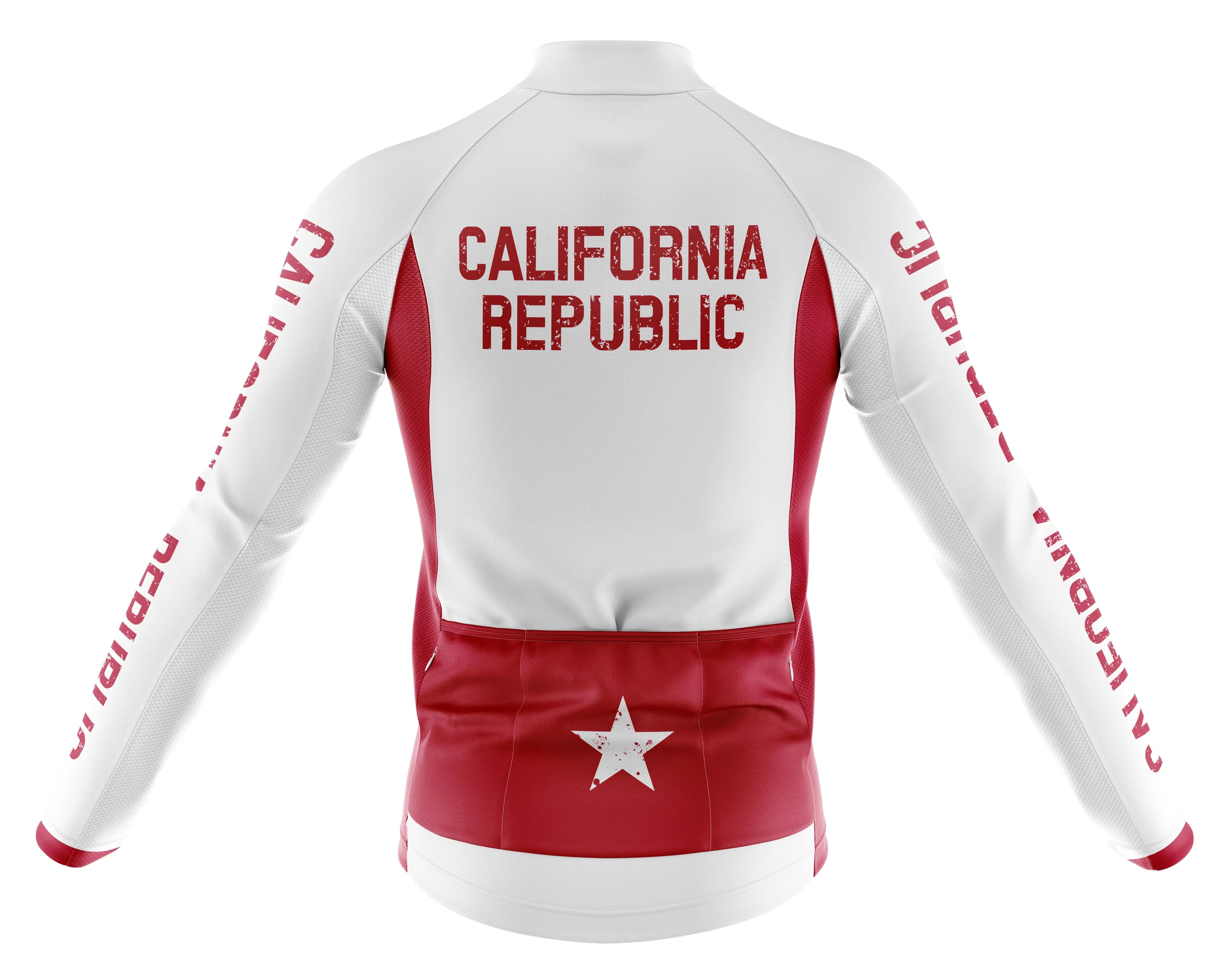 California Republic V2 Long Sleeve Cycling Jersey