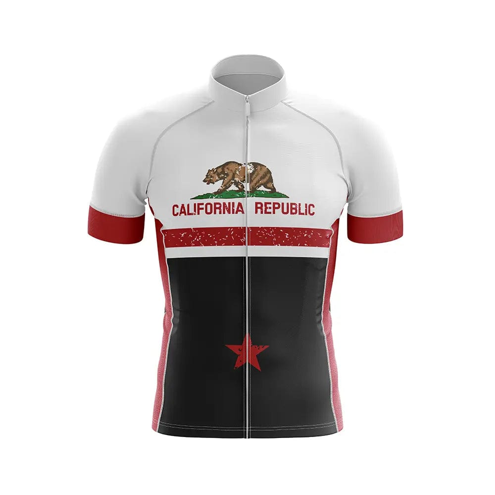 California Republic V2 Short Sleeve Cycling Jersey