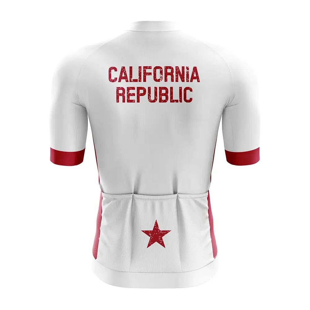 California Republic V1 Short Sleeve Cycling Jersey