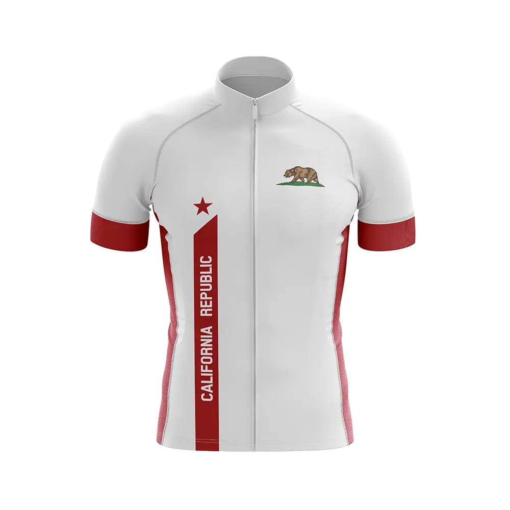 California Republic V1 Short Sleeve Cycling Jersey