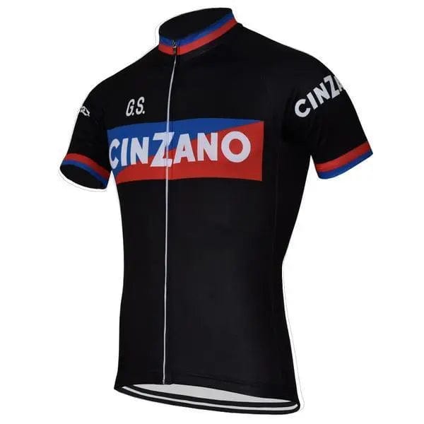 Cinzano Retro Short Sleeve Cycling Jersey