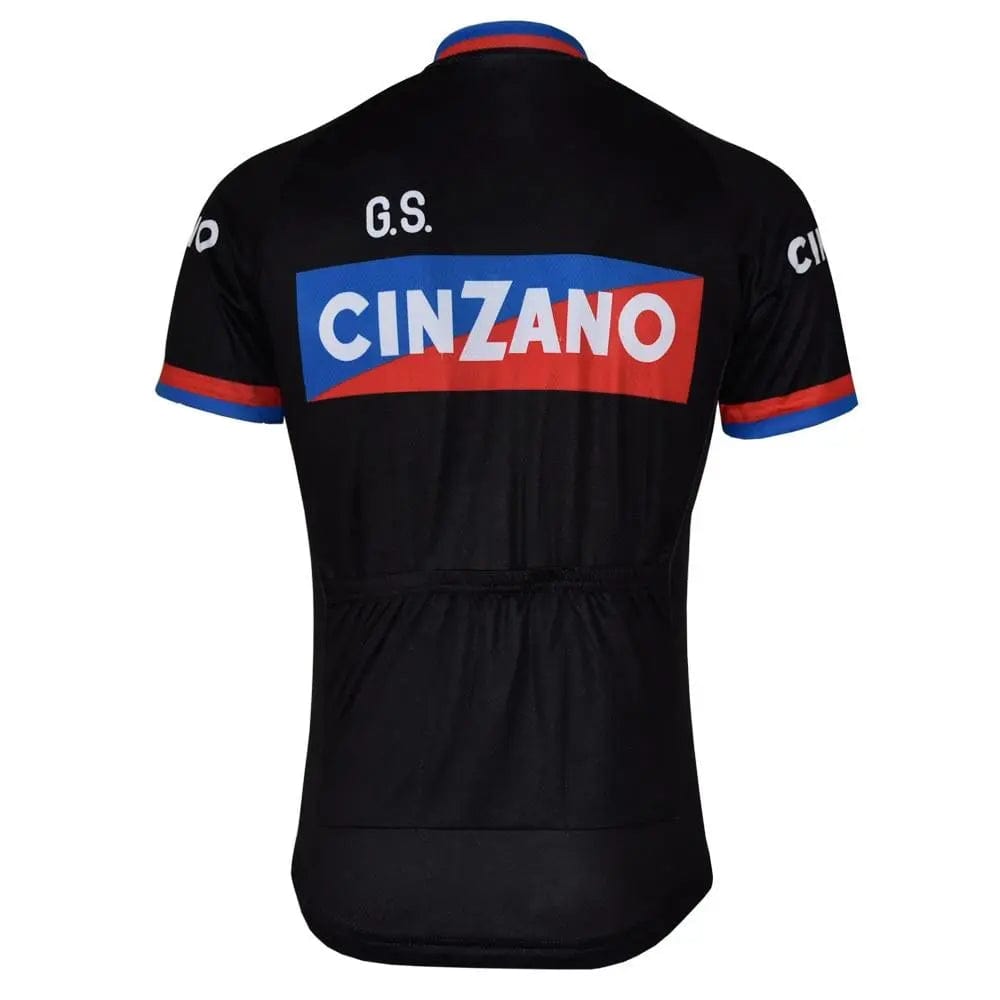 Cinzano Retro Short Sleeve Cycling Jersey