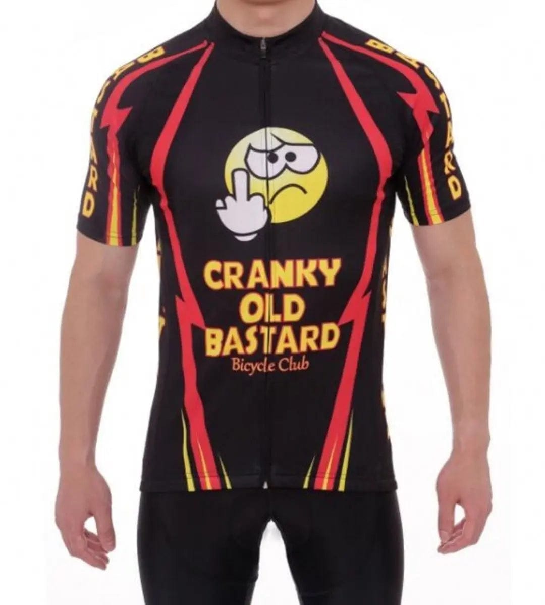 Cranky Old Bastard Short Sleeve Cycling Jersey