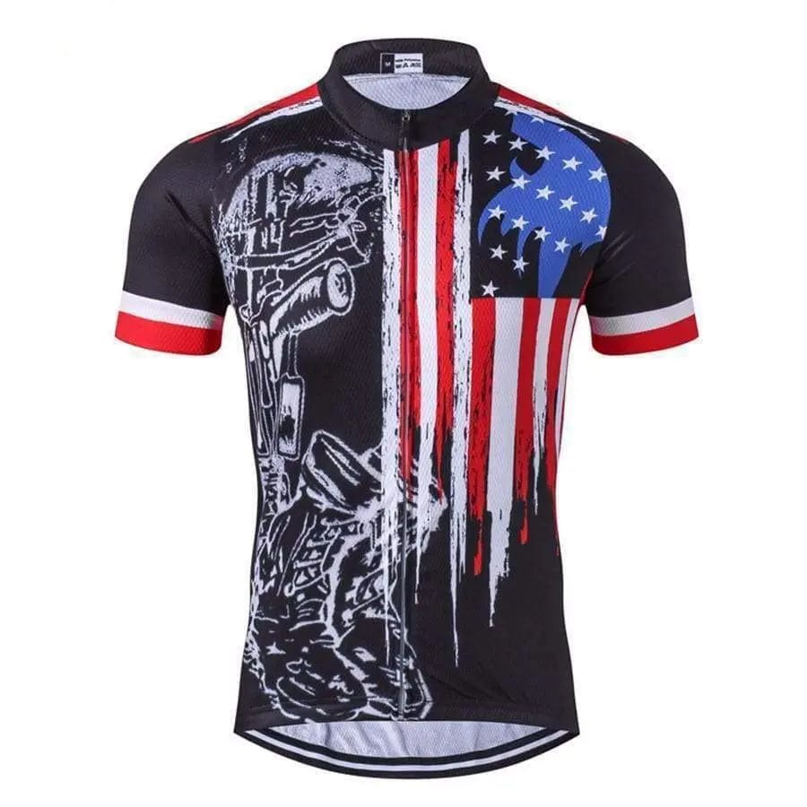 Honor The Fallen Short Sleeve Cycling Jersey