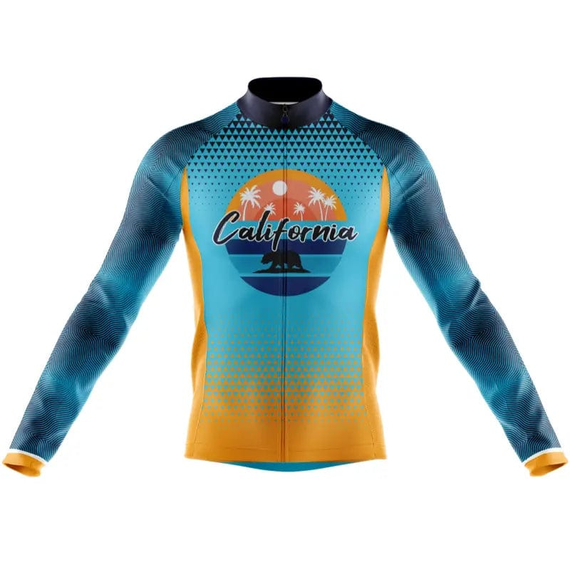 California V7 Long Sleeve Cycling Jersey