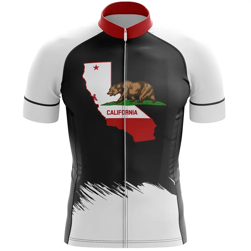 California V8 Short Sleeve Cycling Jersey