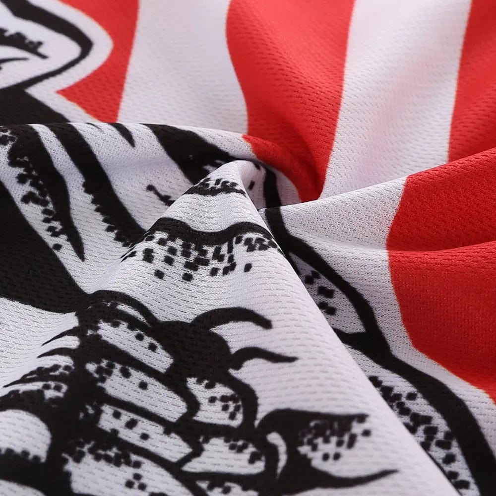 Mountain Bike USA Skull Long Sleeve Jersey